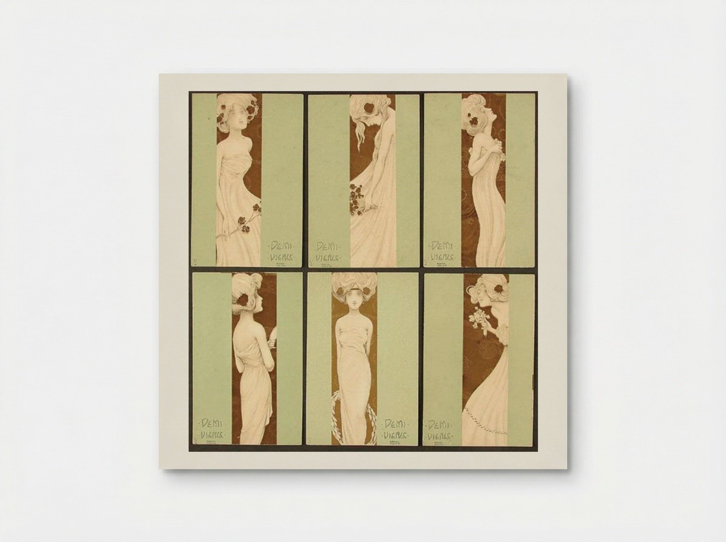 Les Demi-Vierges - Raphael Kirchner - Poster