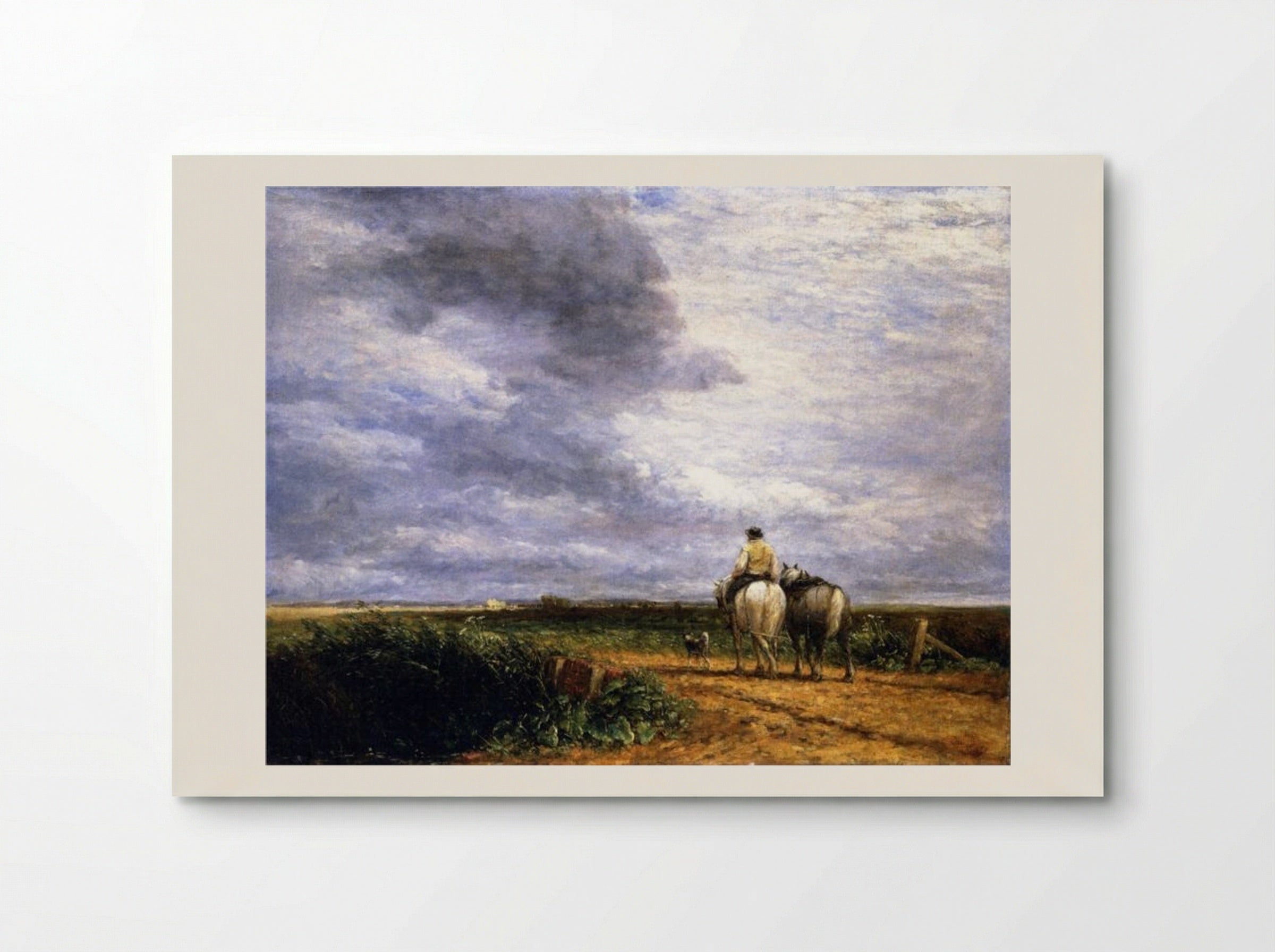 Going to the Hayfield - David Cox - Poster
