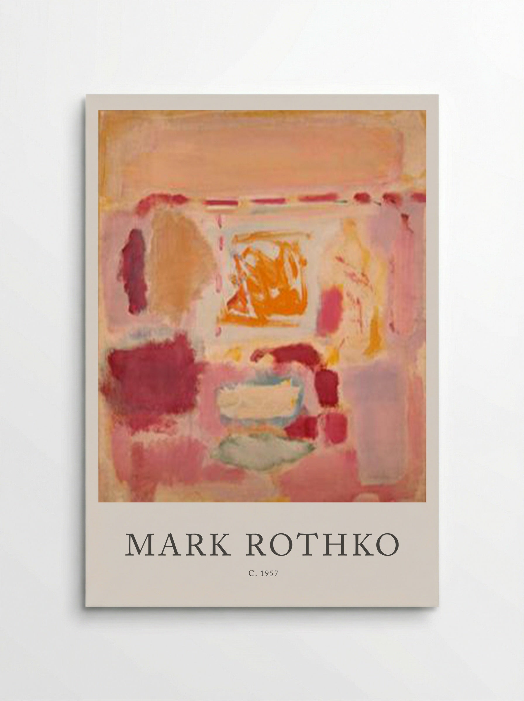 Untitled (Colour Field Painting) - Mark Rothko - Poster