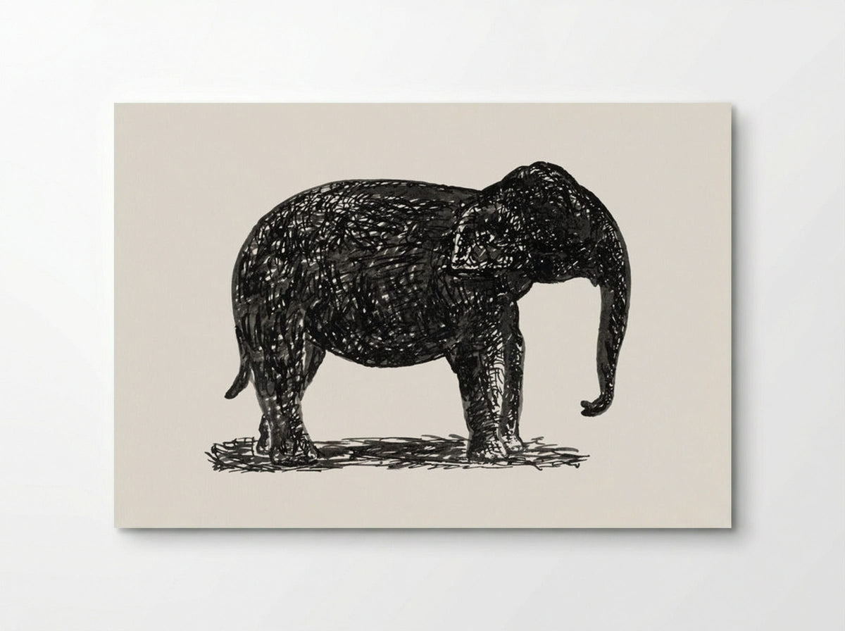 Elephant - Leo Gestel - Poster