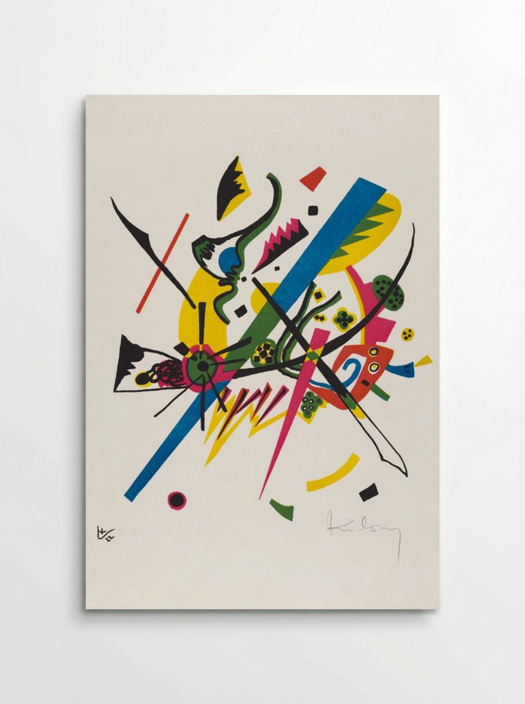 Kleine Welten I (Small Worlds I) - Wassily Kandinsky - Poster