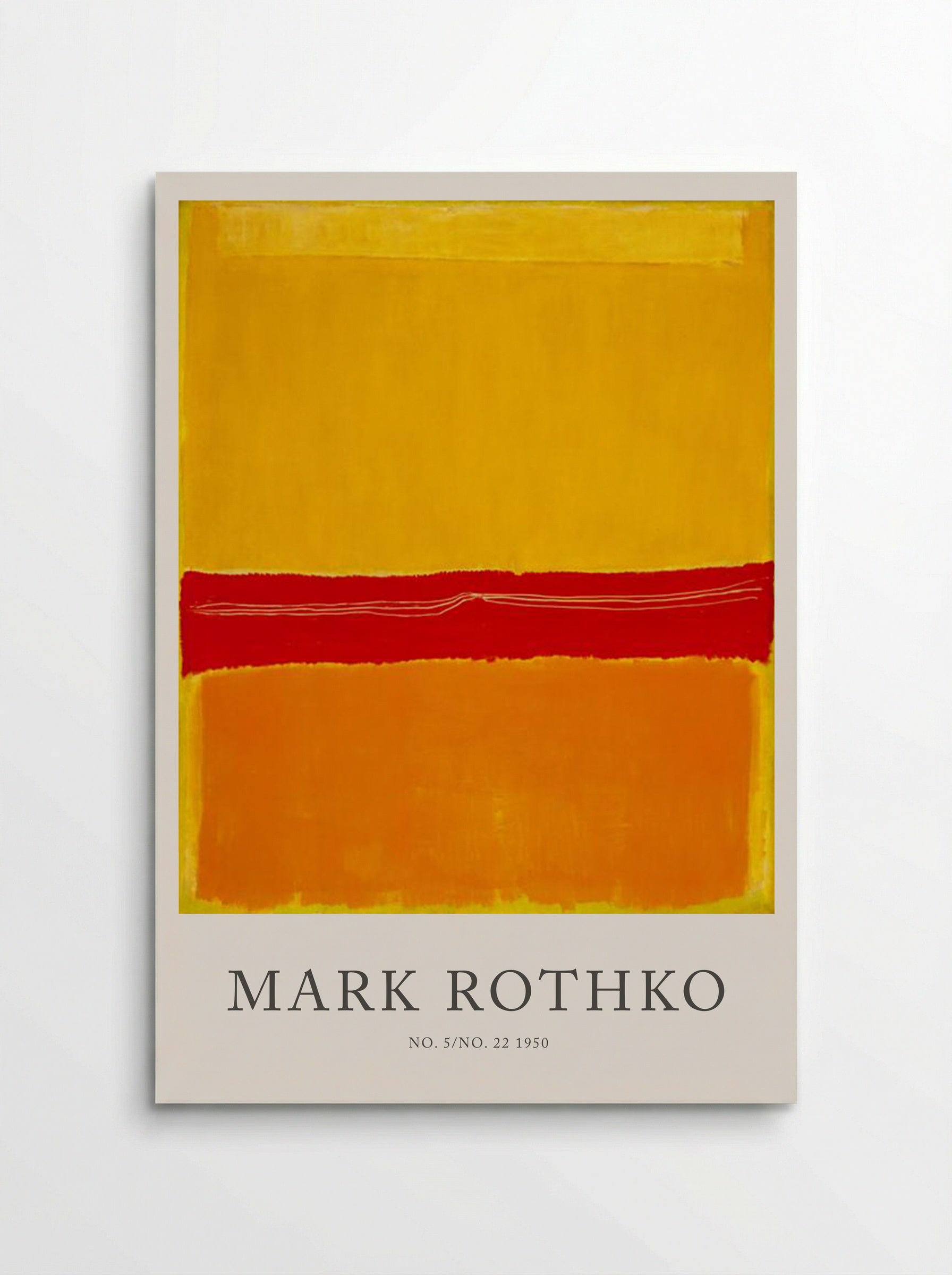 No. 5/No. 22 - Mark Rothko - Poster
