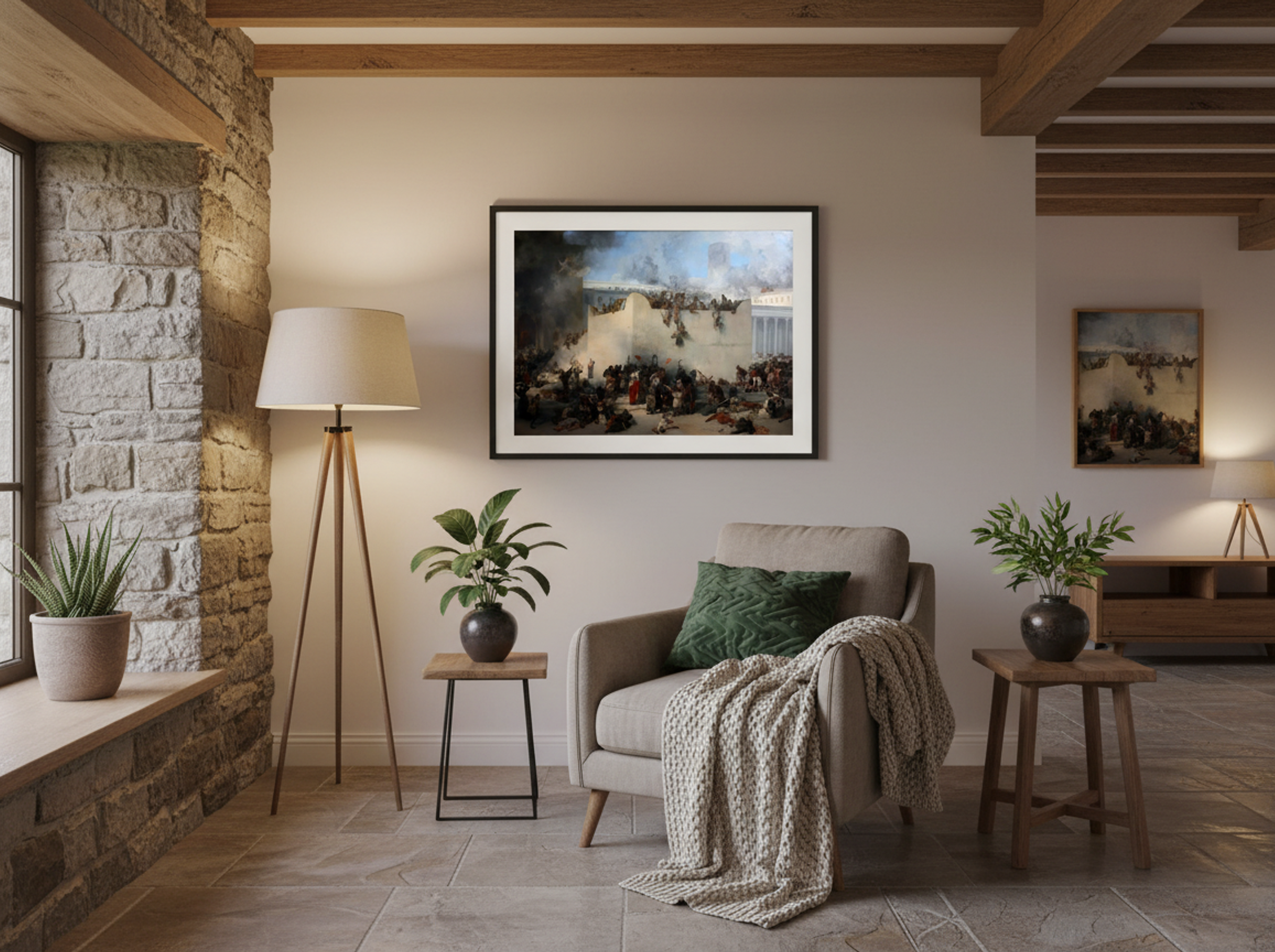 The Destruction of the Temple of Jerusalem - Francesco Hayez - Lifestyle