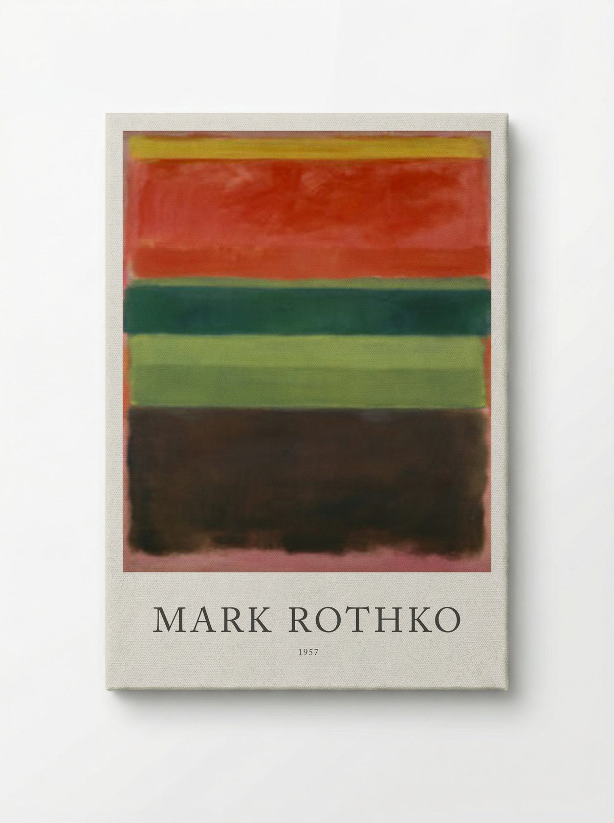 Untitled (Multiform Painting, 1957) - Mark Rothko - Canvas