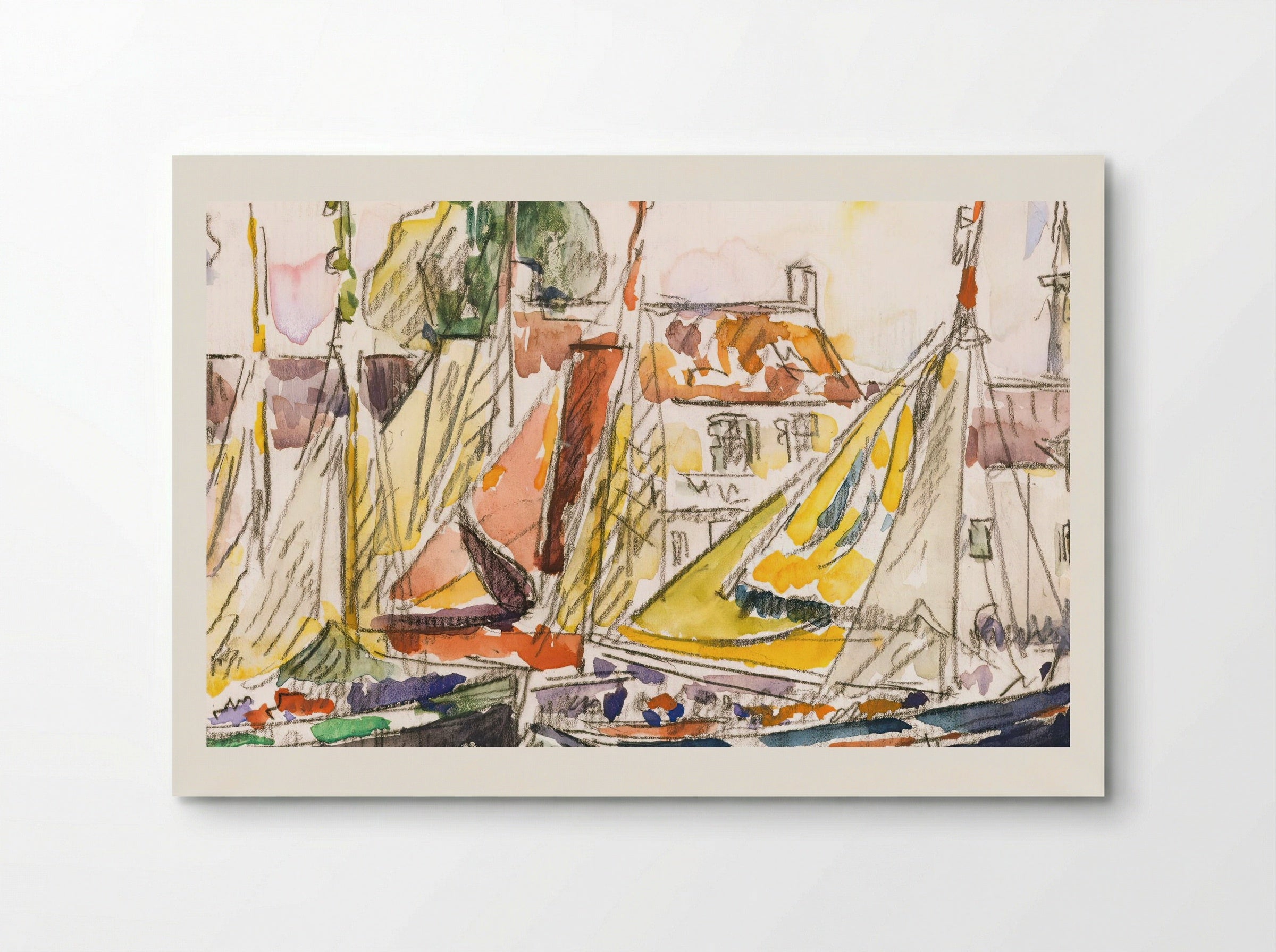 Le Pouliguen, Fishing Boats - Paul Signac - Poster