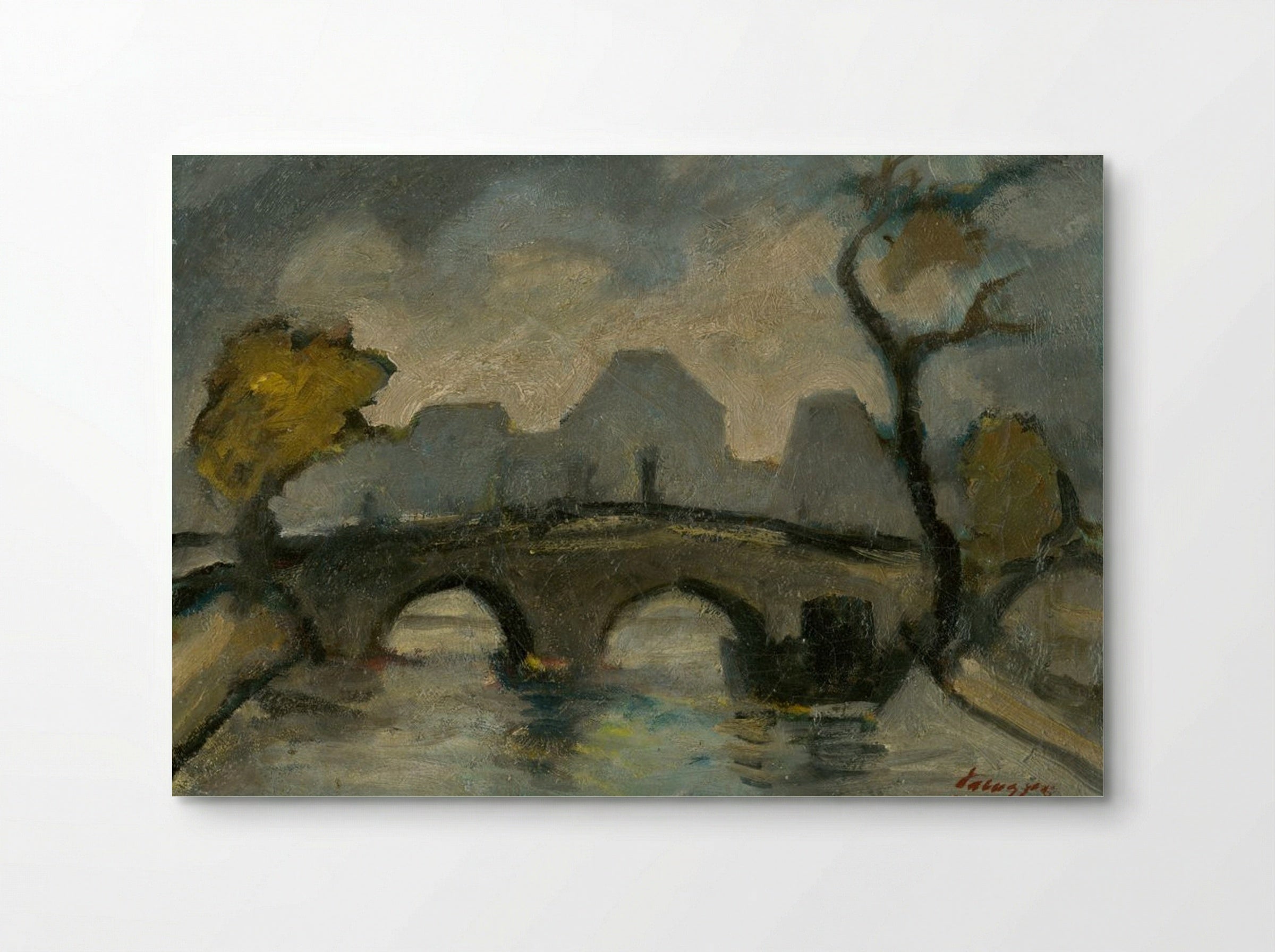 Bridge in Paris (Pont Marie) - Zolo Palugyay - Poster