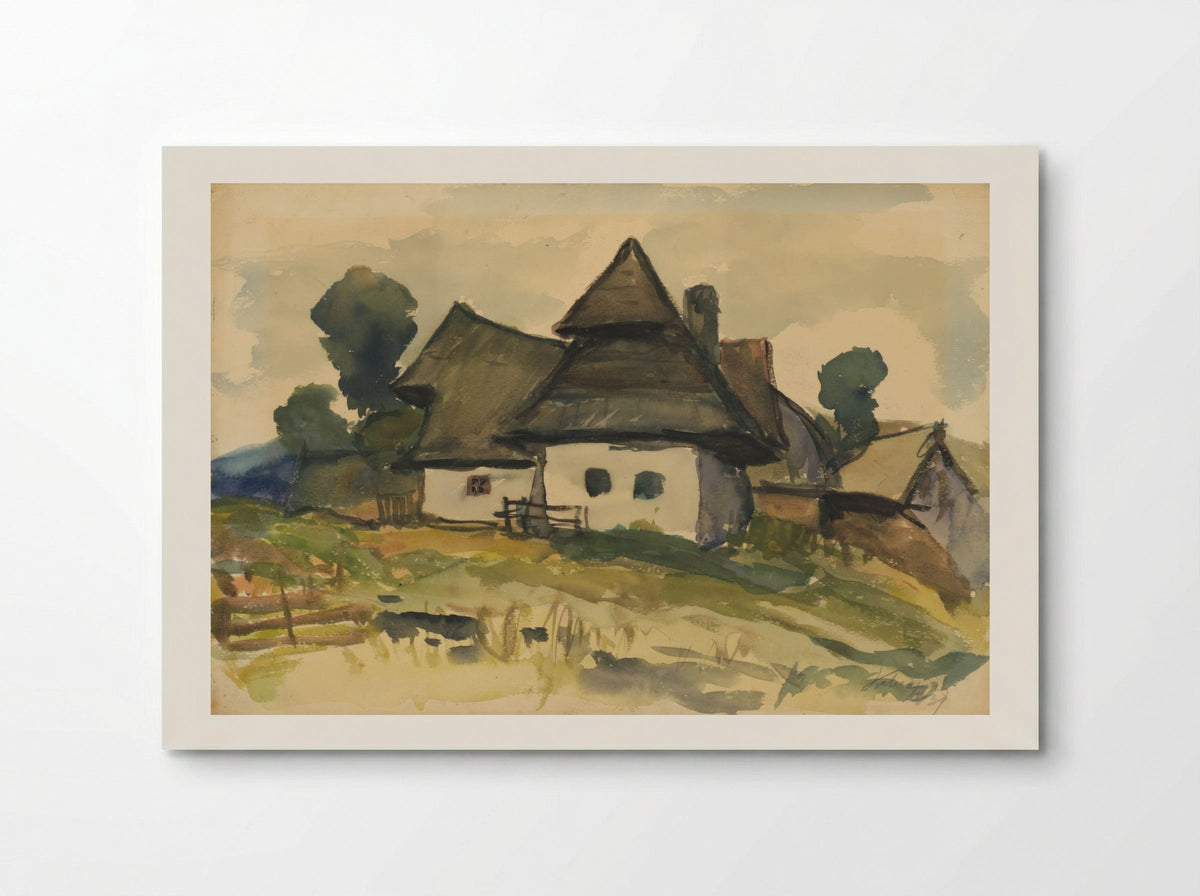 Village Motif - Zolo Palugyay - Poster