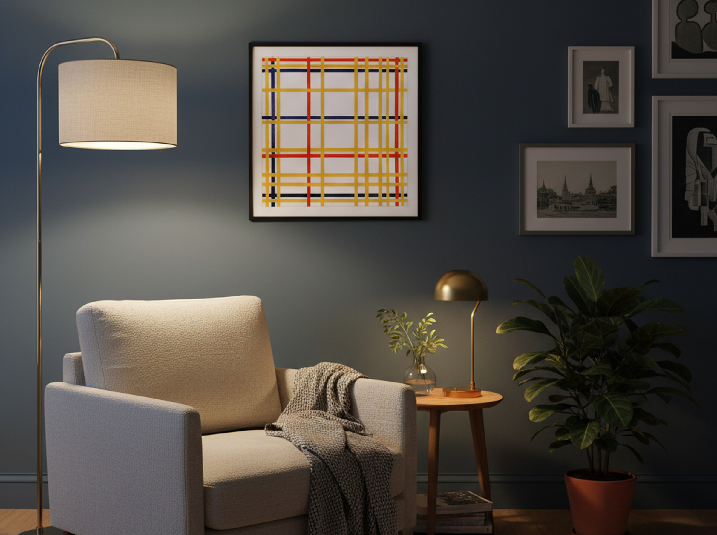 New York City I - Piet Mondrian - Lifestyle