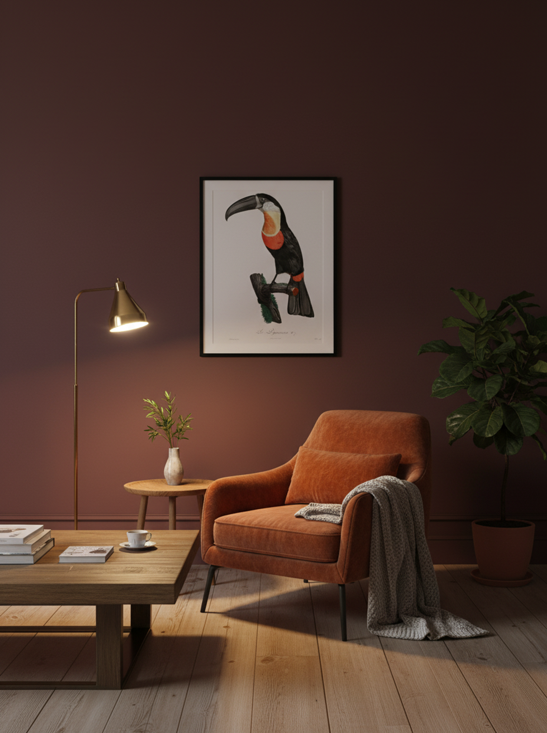 Green-billed Toucan - Jacques Barraband - Lifestyle