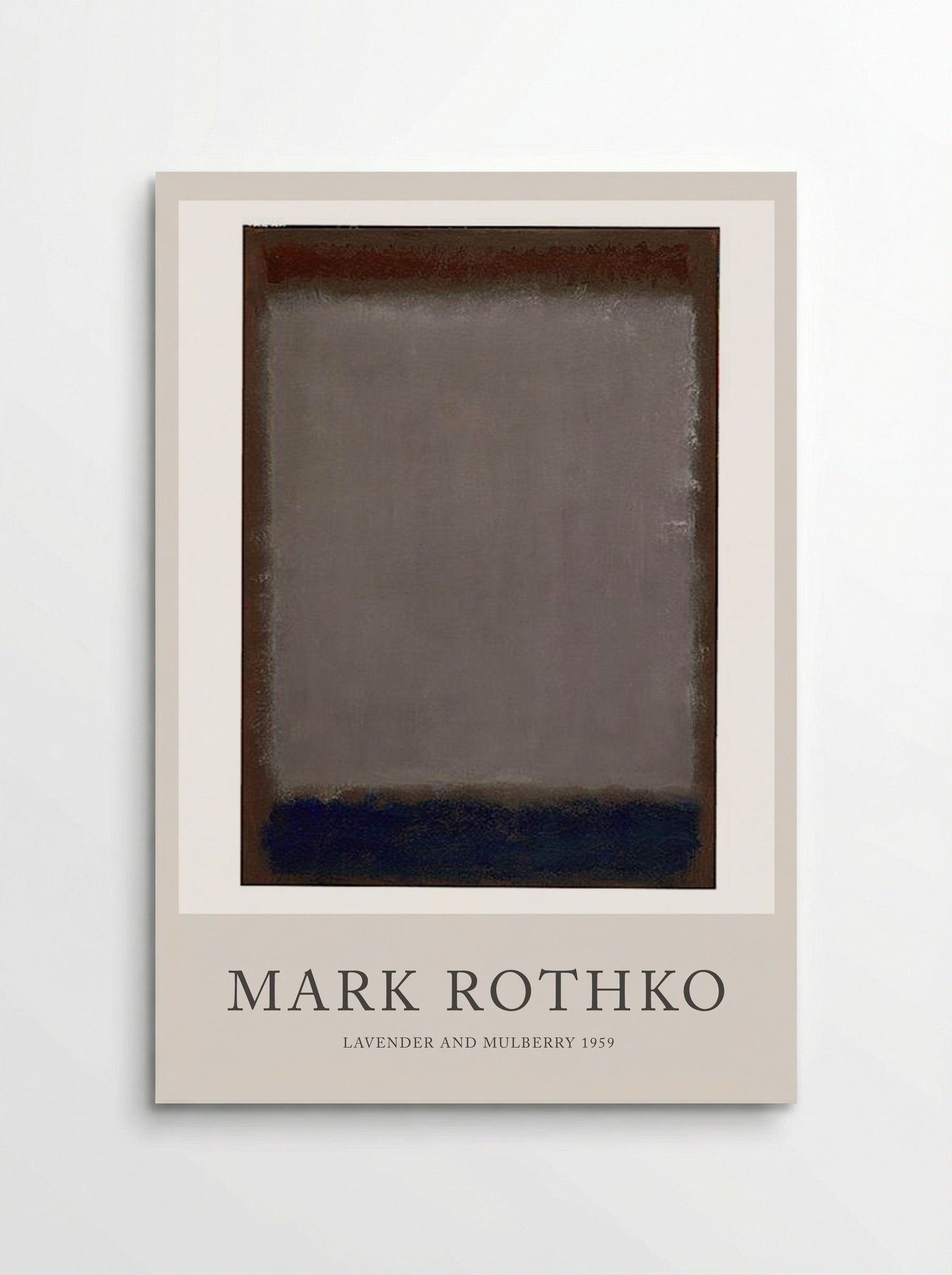 Lavender and Mulberry - Mark Rothko - Poster
