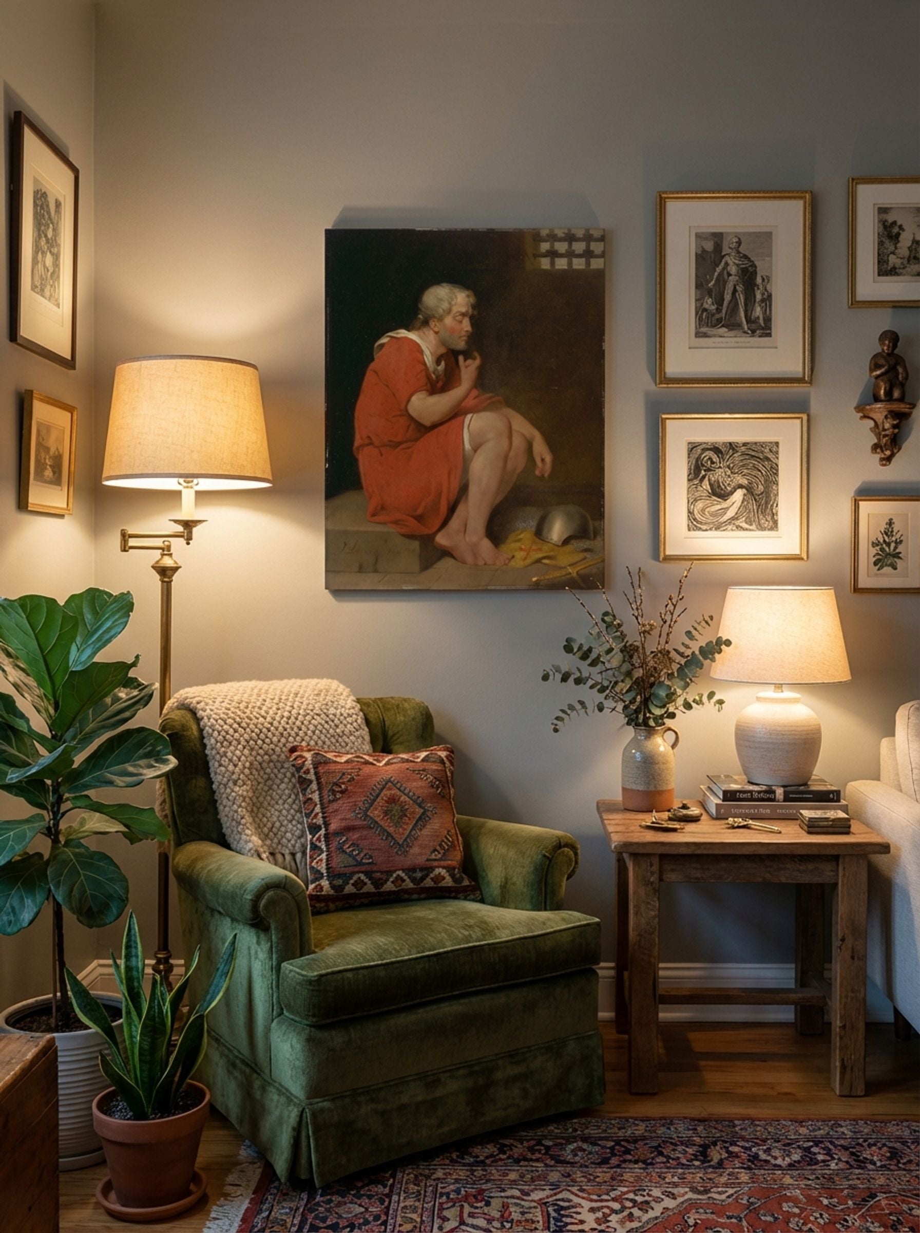 Robert, Duke of Normandy, in Prison - Jean-Jacques-François Le Barbier - Lifestyle