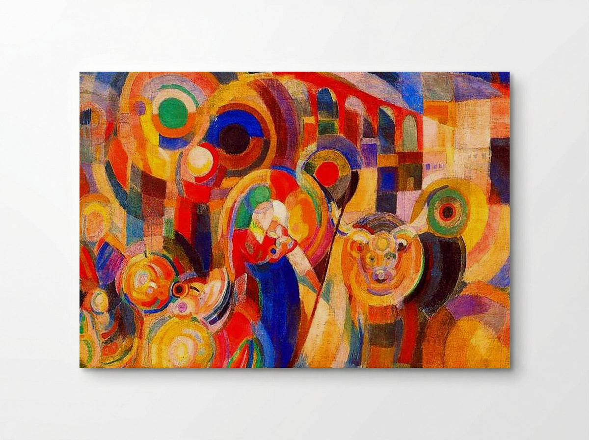 Marché au Minho (Market at Minho) - Sonia Delaunay-Terk - Poster
