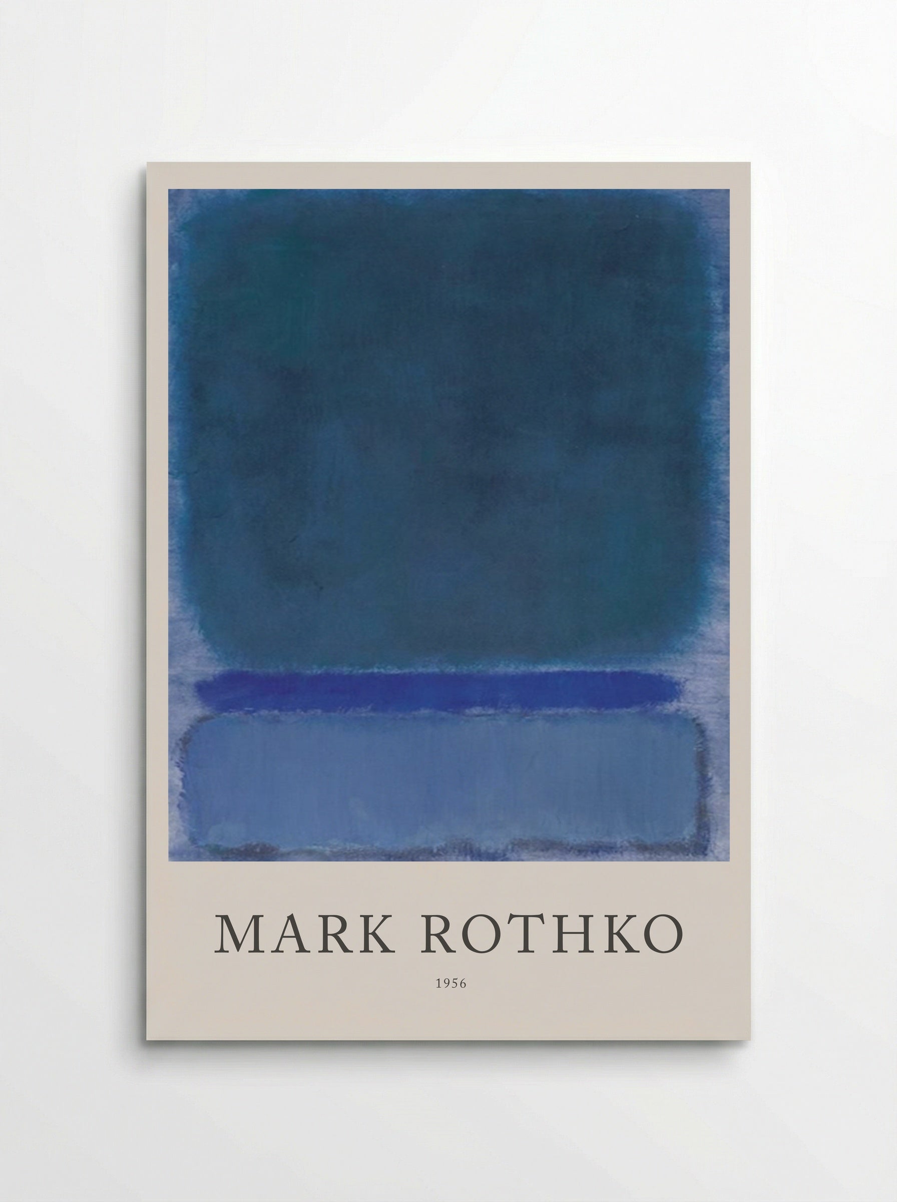 Untitled (Blue, Green and Blue) - Mark Rothko - Poster
