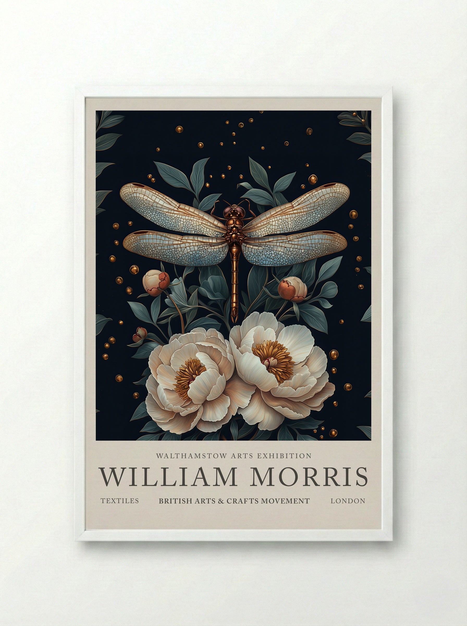 Dragonfly Dazzle - William Morris