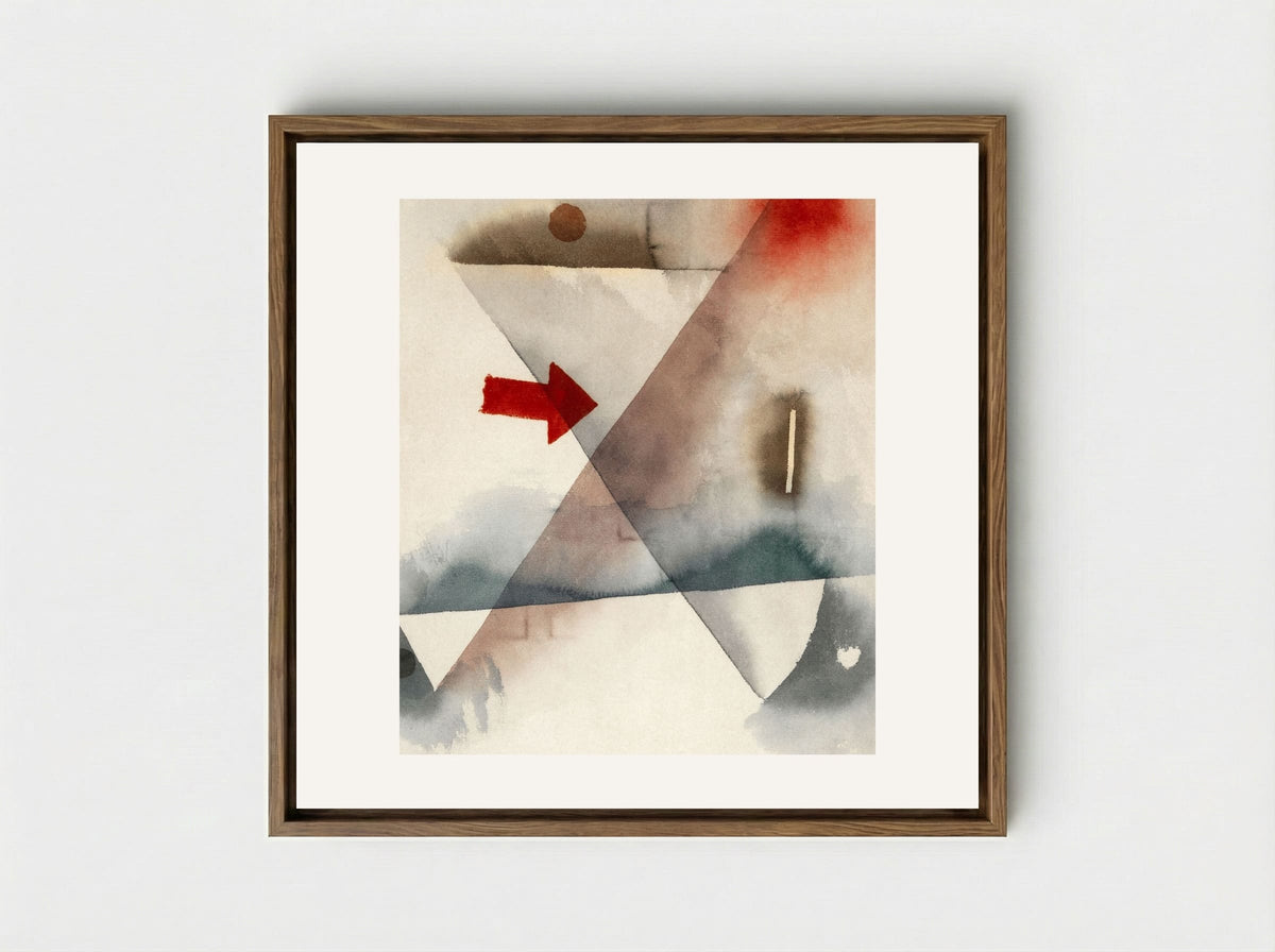 Chimes - Paul Klee - Framed Canvas Wood