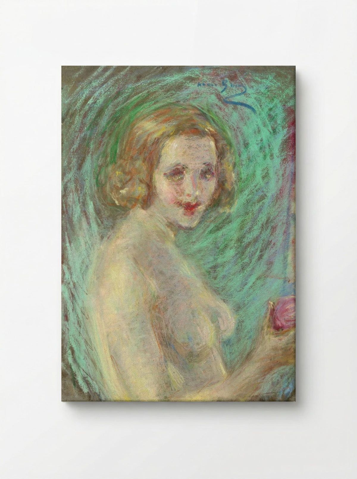 Nude with Fruit - Alice Pike Barney - Canvas