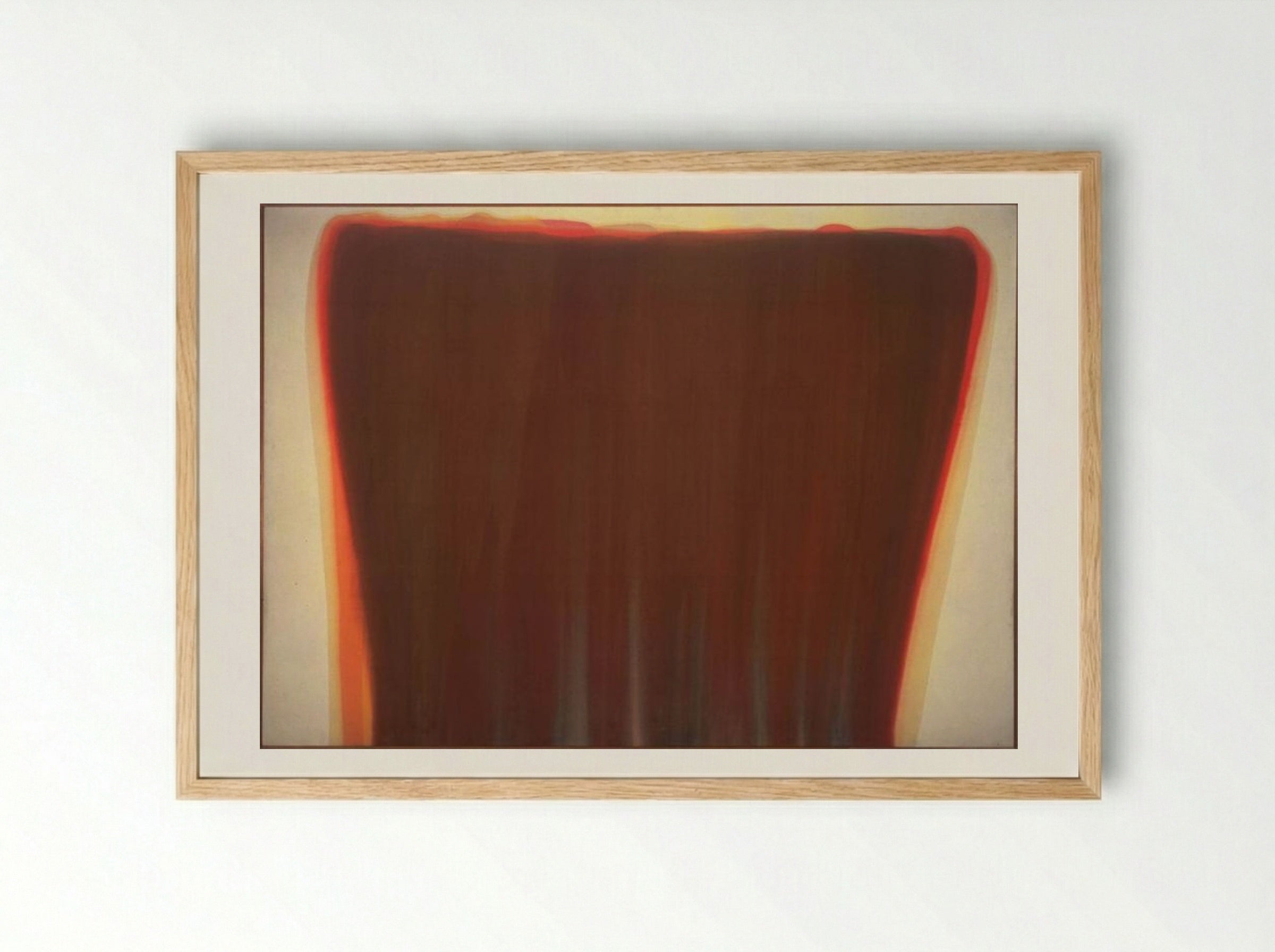 VAV - Morris Louis - Framed Print Wood