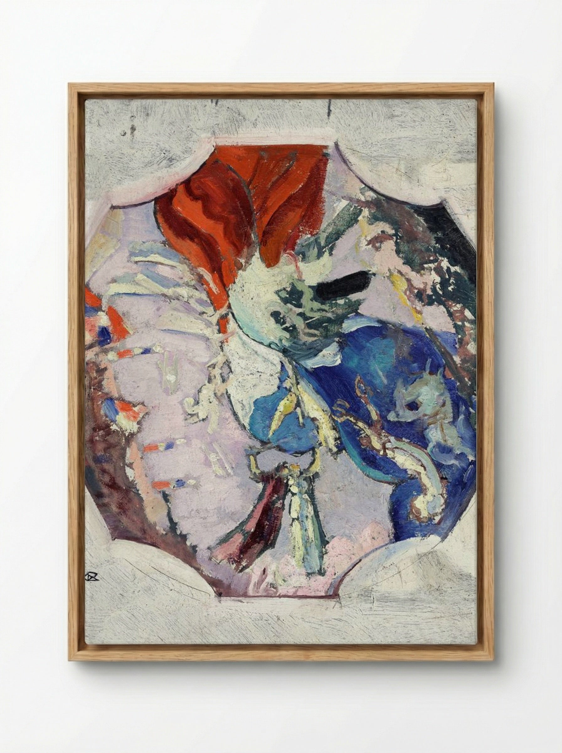 Victory (La Victoire) - Maurice Denis - Framed Canvas Wood