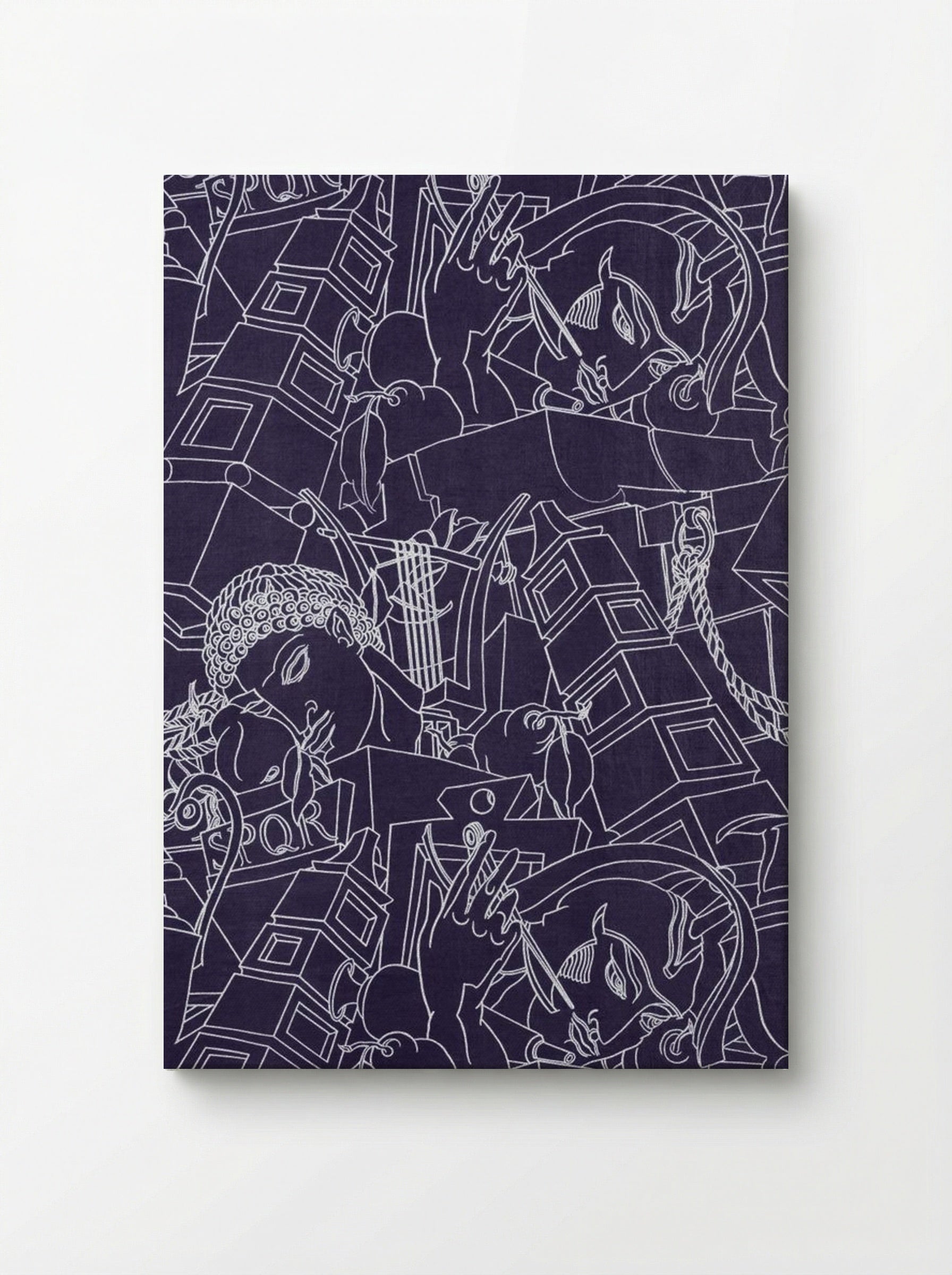 SPQR (Textile Design) - Victor Proetz - Canvas