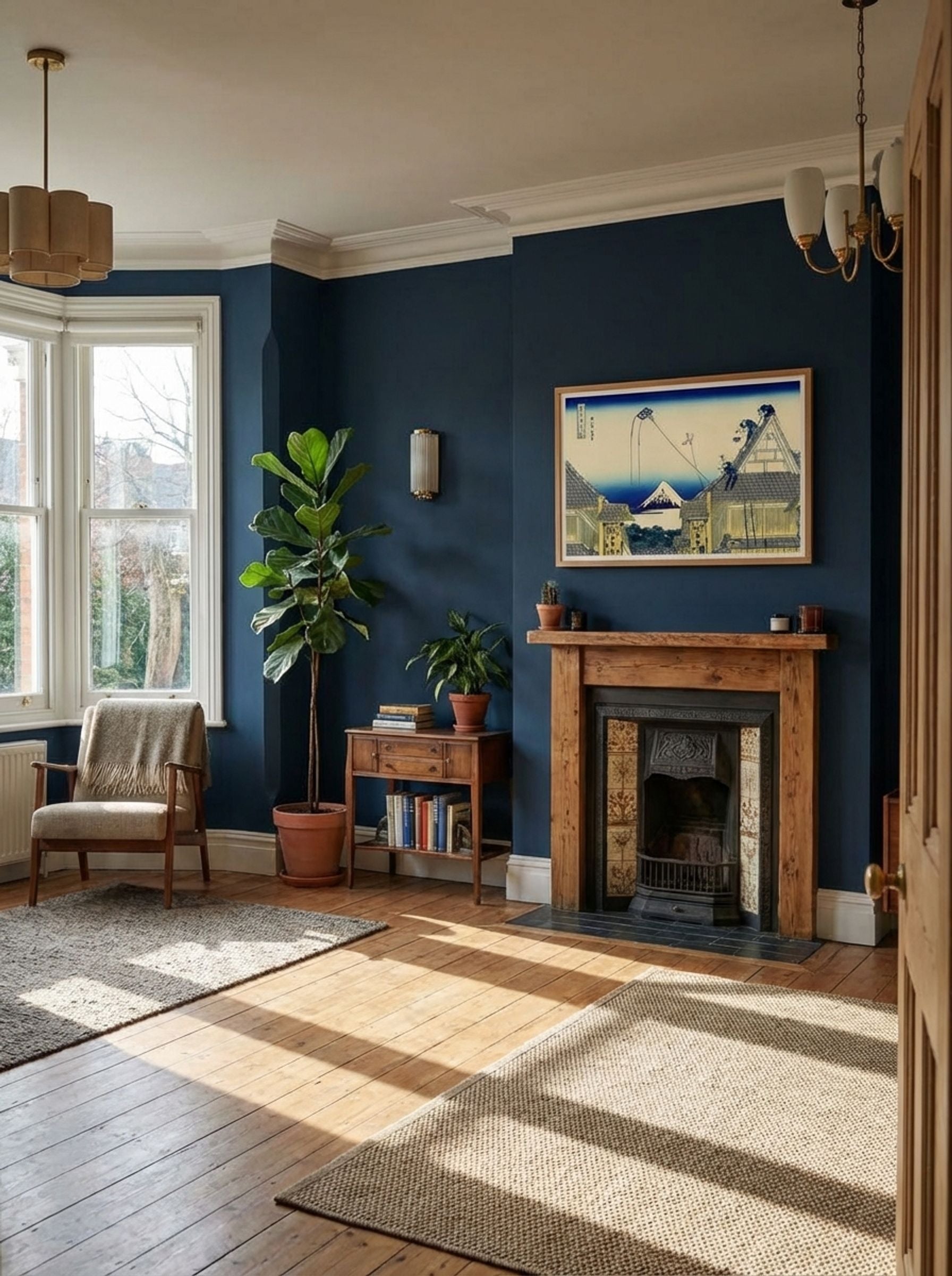 Mitsui Shop on Suruga Street in Edo - Katsushika Hokusai - Lifestyle