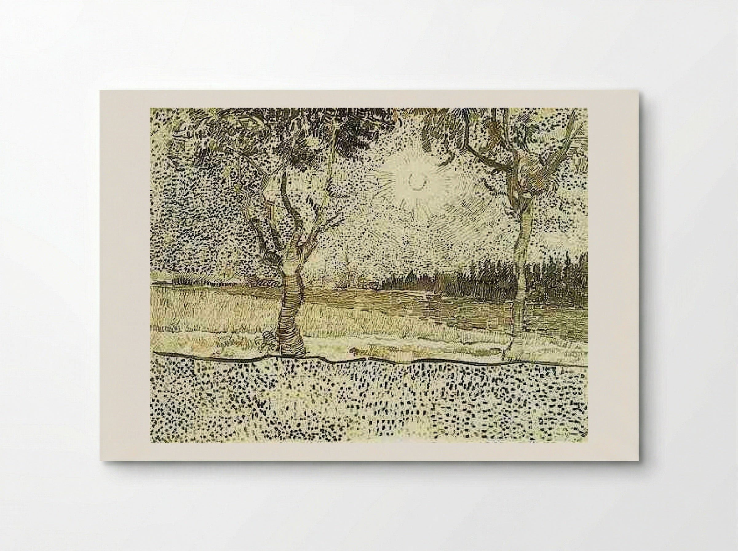 The Road to Tarascon - Vincent van Gogh - Poster