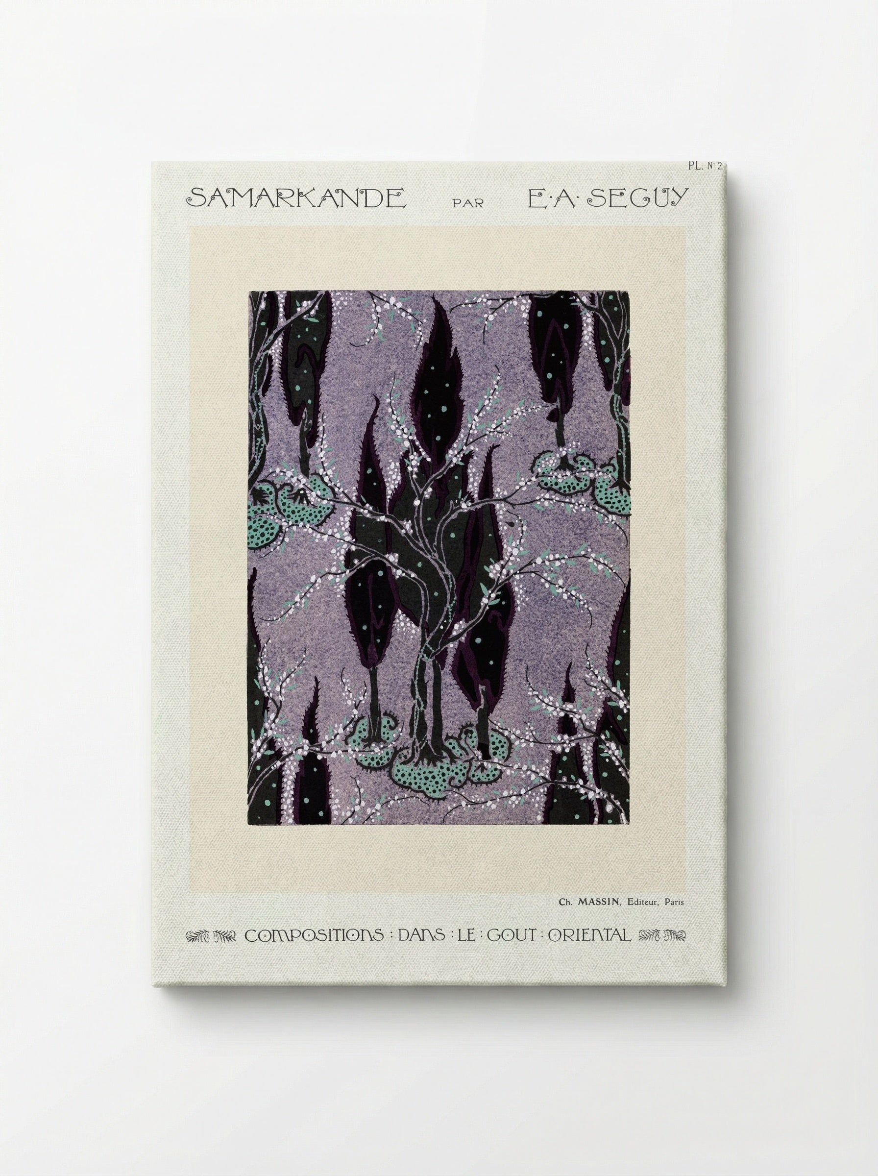 Samarkande, Plate No. 2 (Oriental Composition) - Émile-Allain Séguy - Canvas