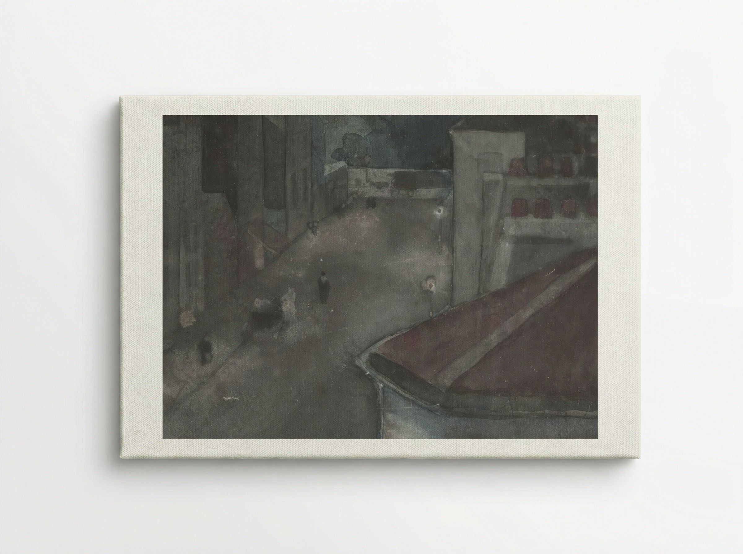 From the Sixth Floor - Théophile Alexandre Steinlen - Canvas
