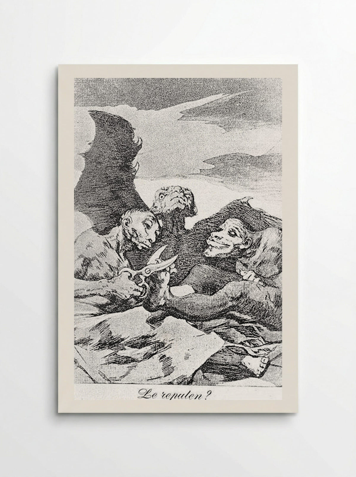 They Pare - Francisco Goya - Poster