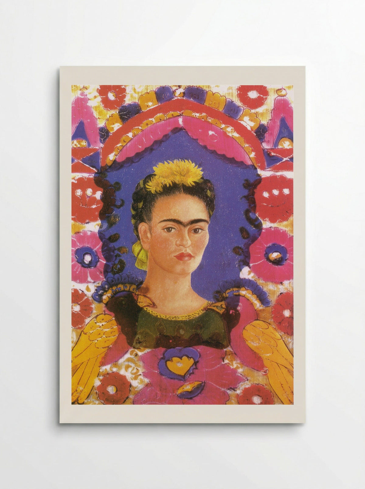 Self-Portrait: The Frame - Frida Kahlo - Poster