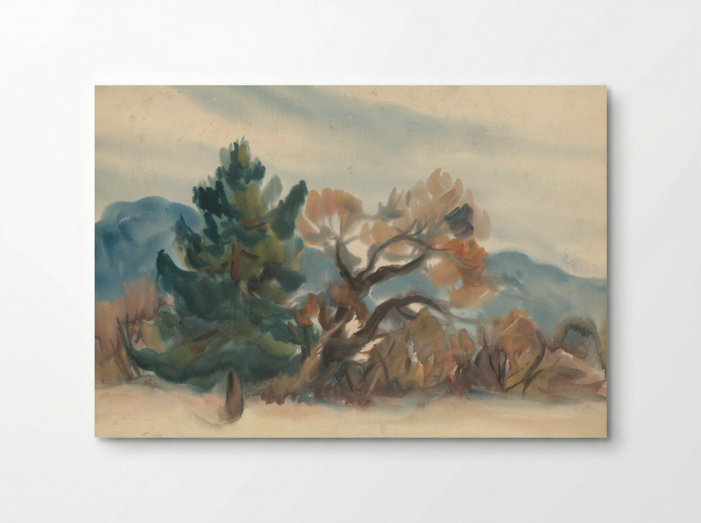 Edge of the Forest in Autumn - Zolo Palugyay - Poster