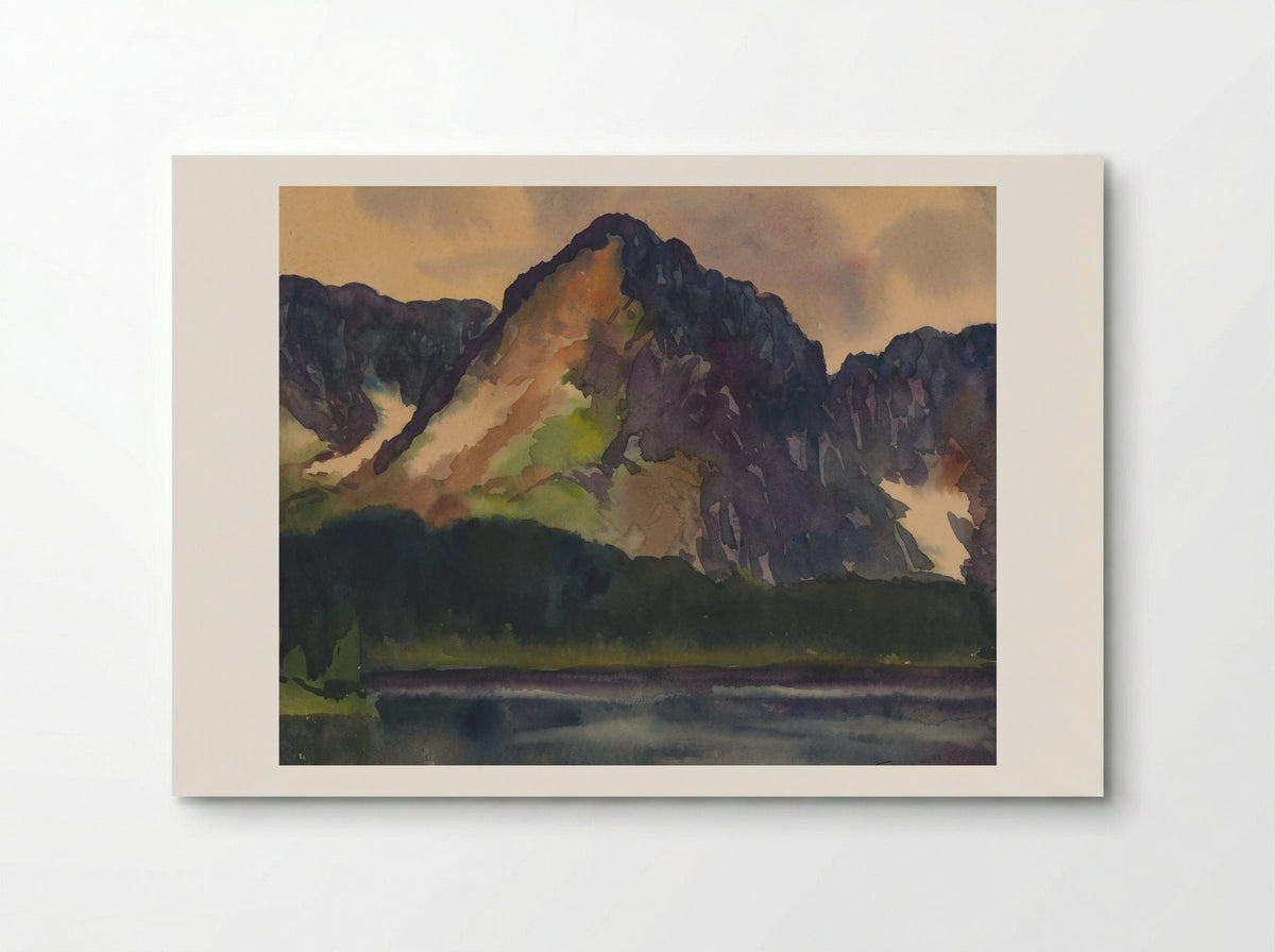 Rocky Hills Above River - Zolo Palugyay - Poster