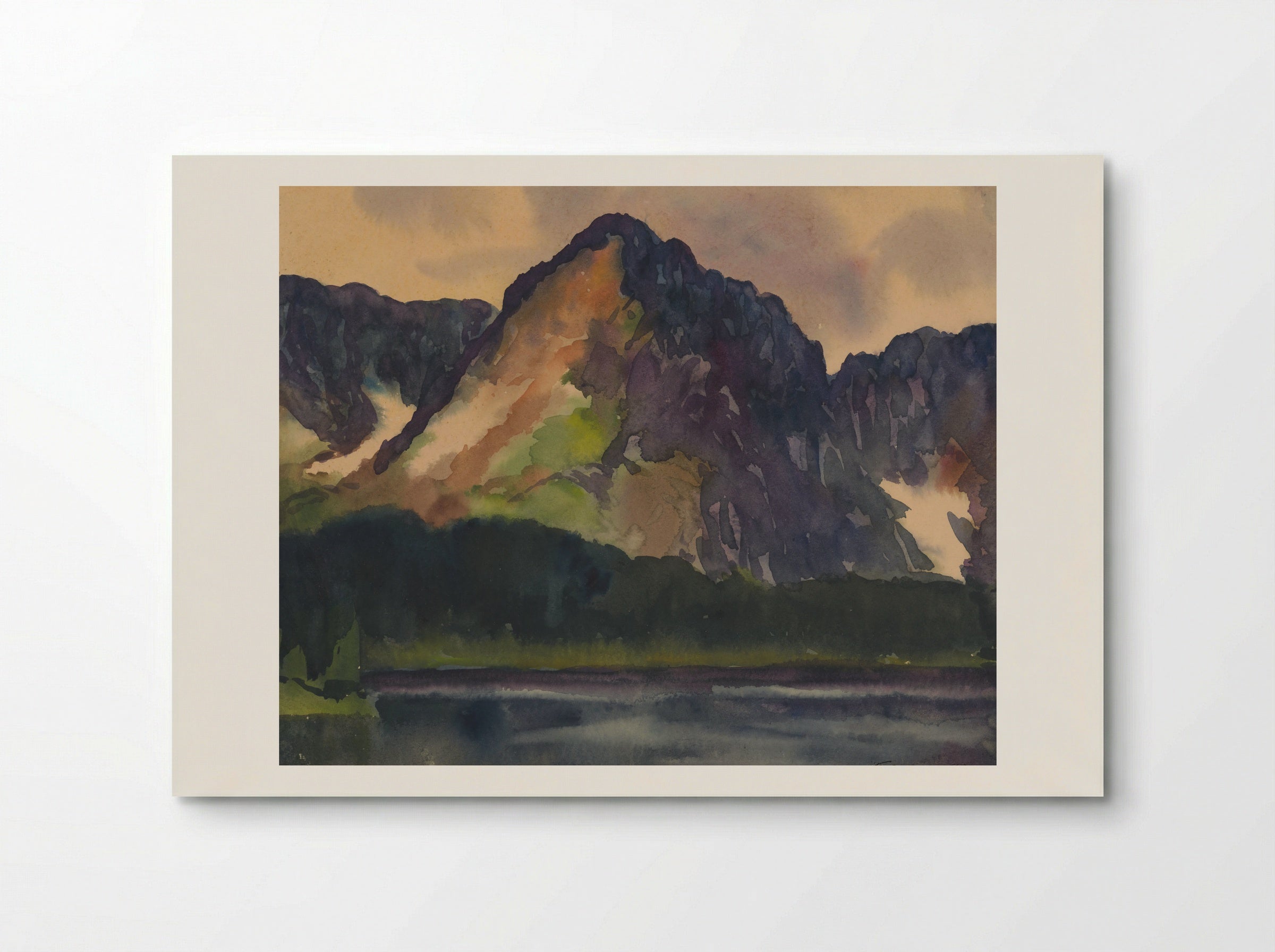 Rocky Hills Above River - Zolo Palugyay - Poster