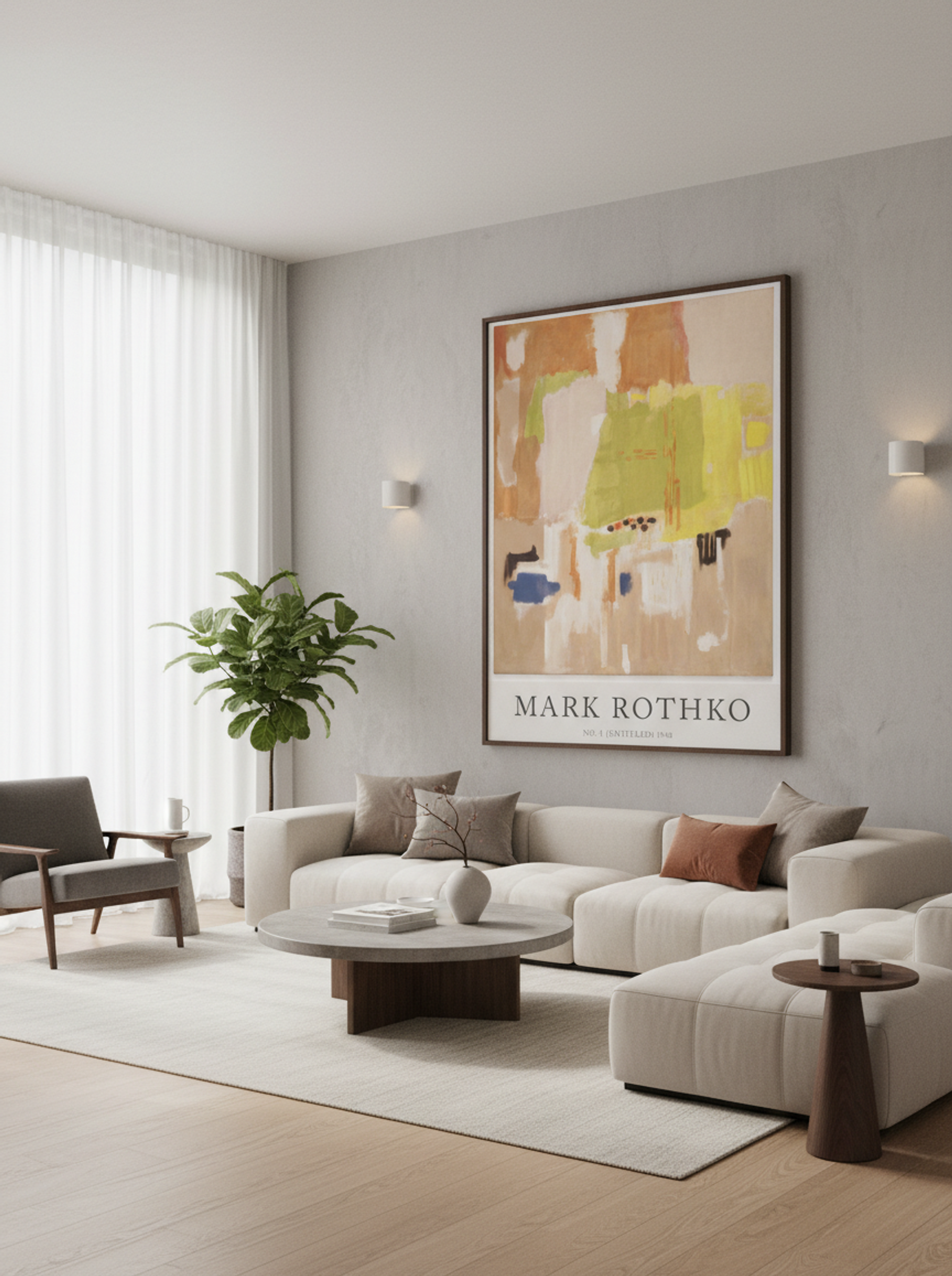 No. 1 (Untitled) - Mark Rothko - Lifestyle