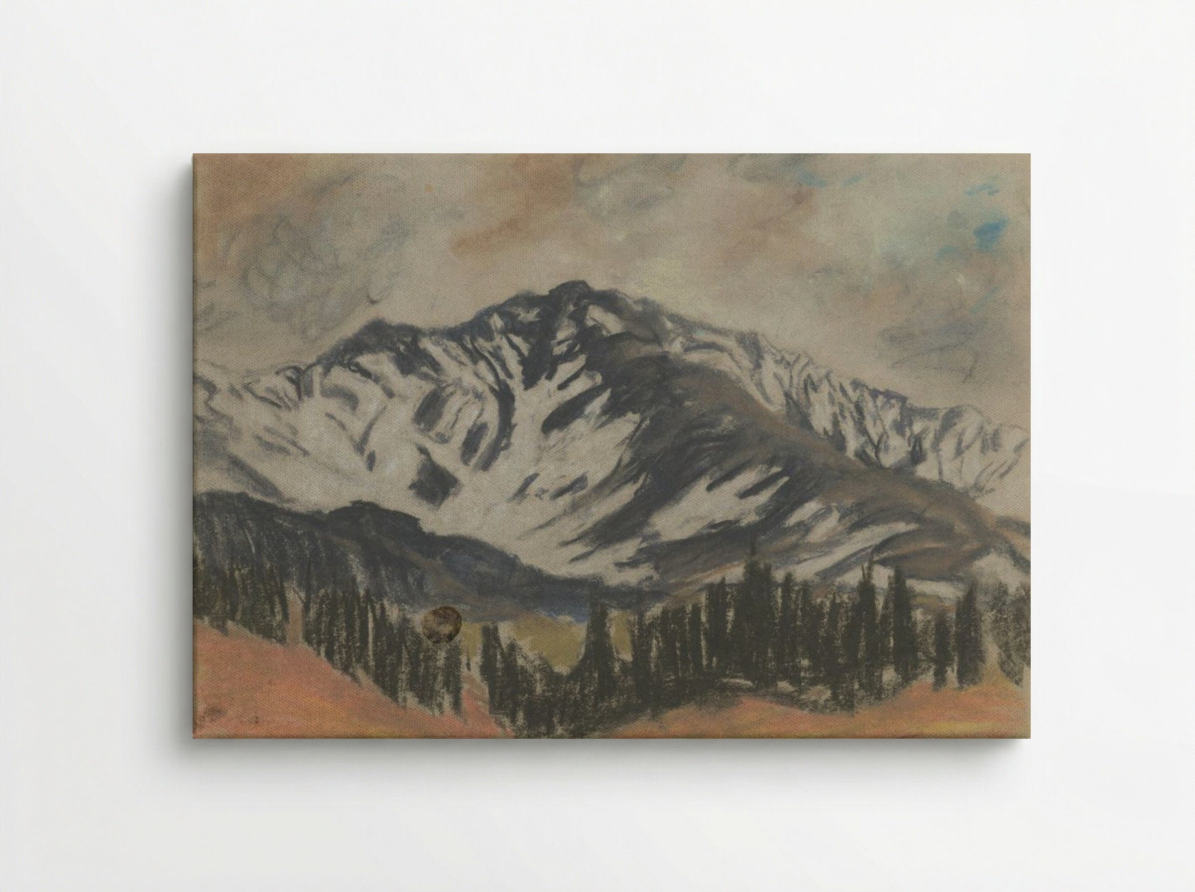 Motif from the High Tatras - Zolo Palugyay - Canvas