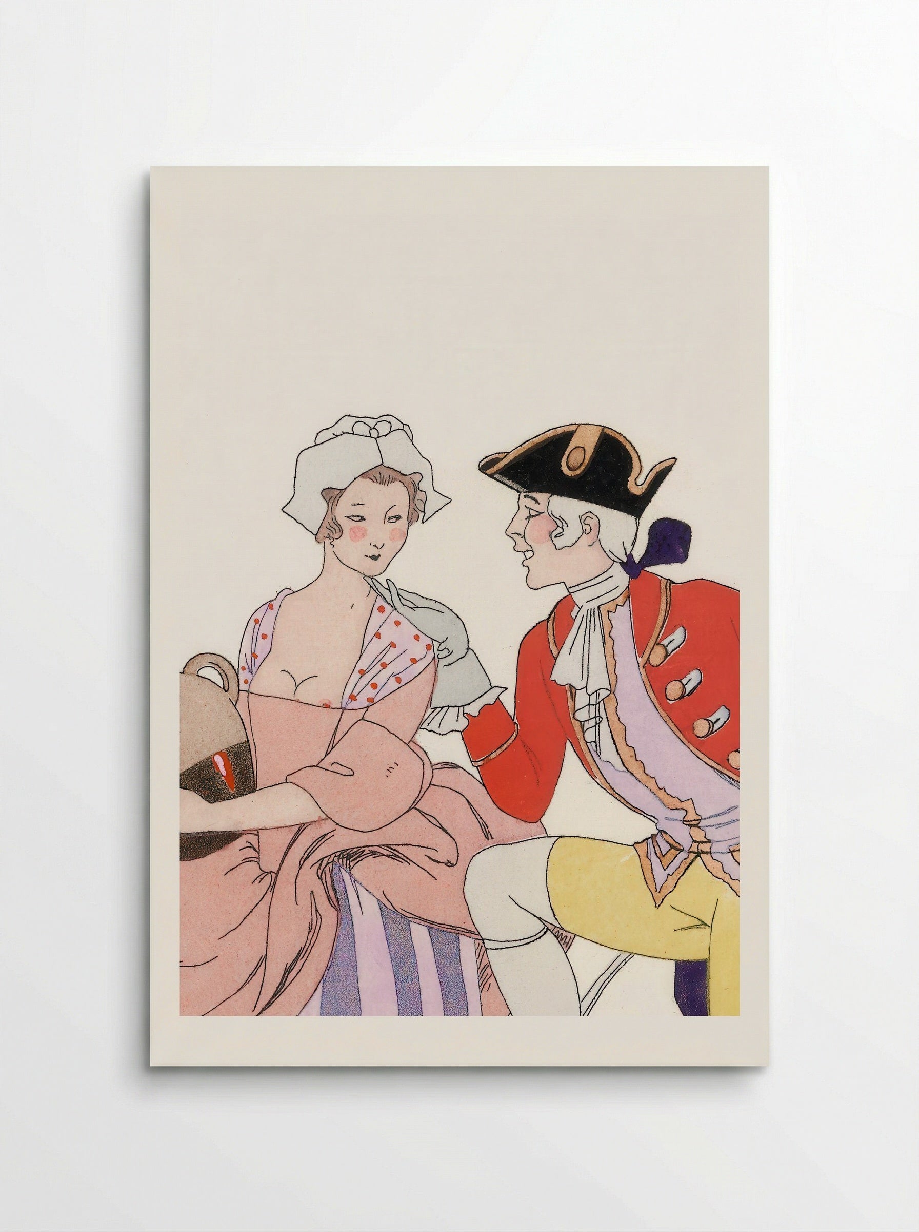 La Cruche caffée - George Barbier - Poster