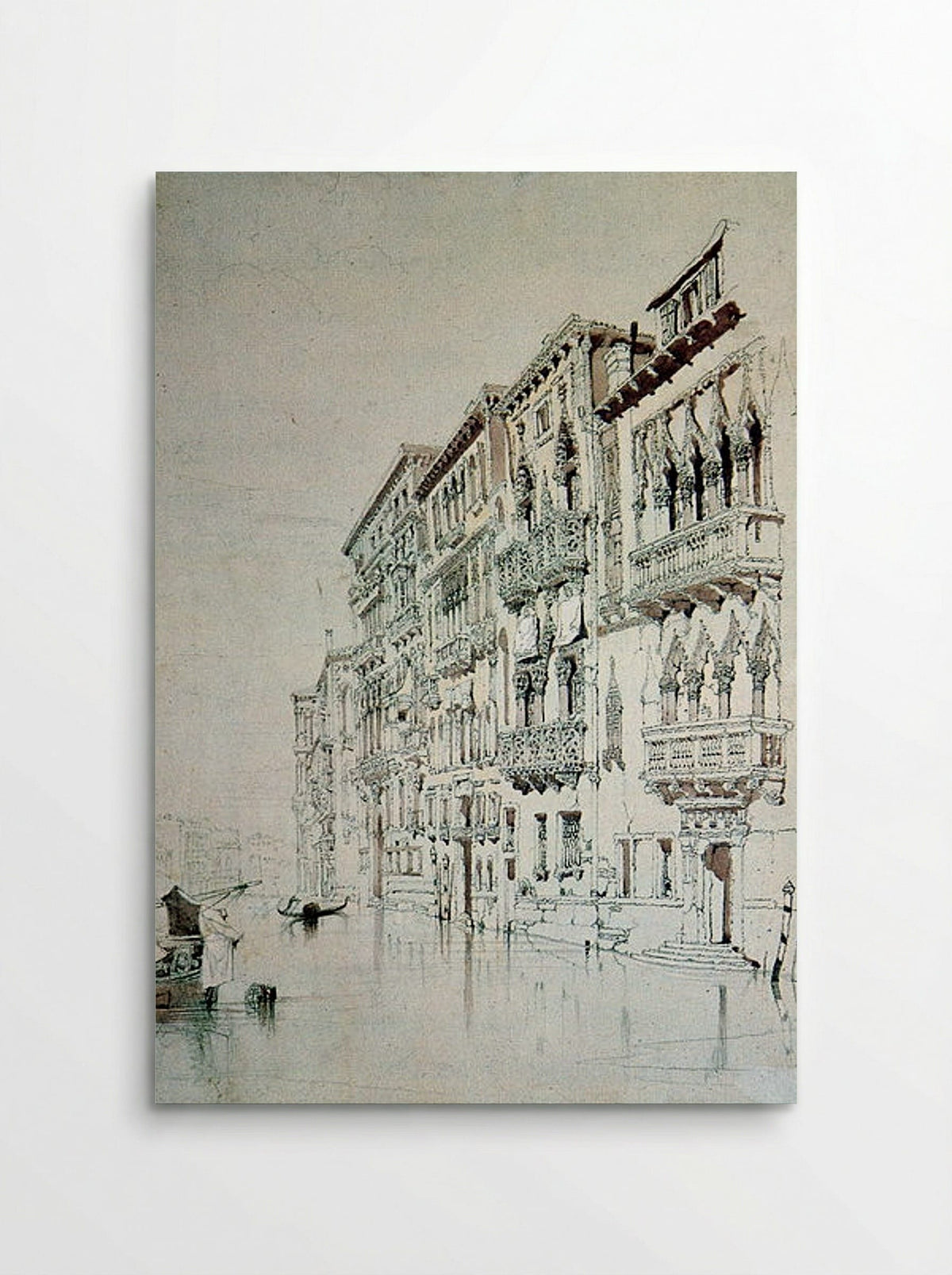 Casa Contarini Fasan, Venice - John Ruskin - Poster