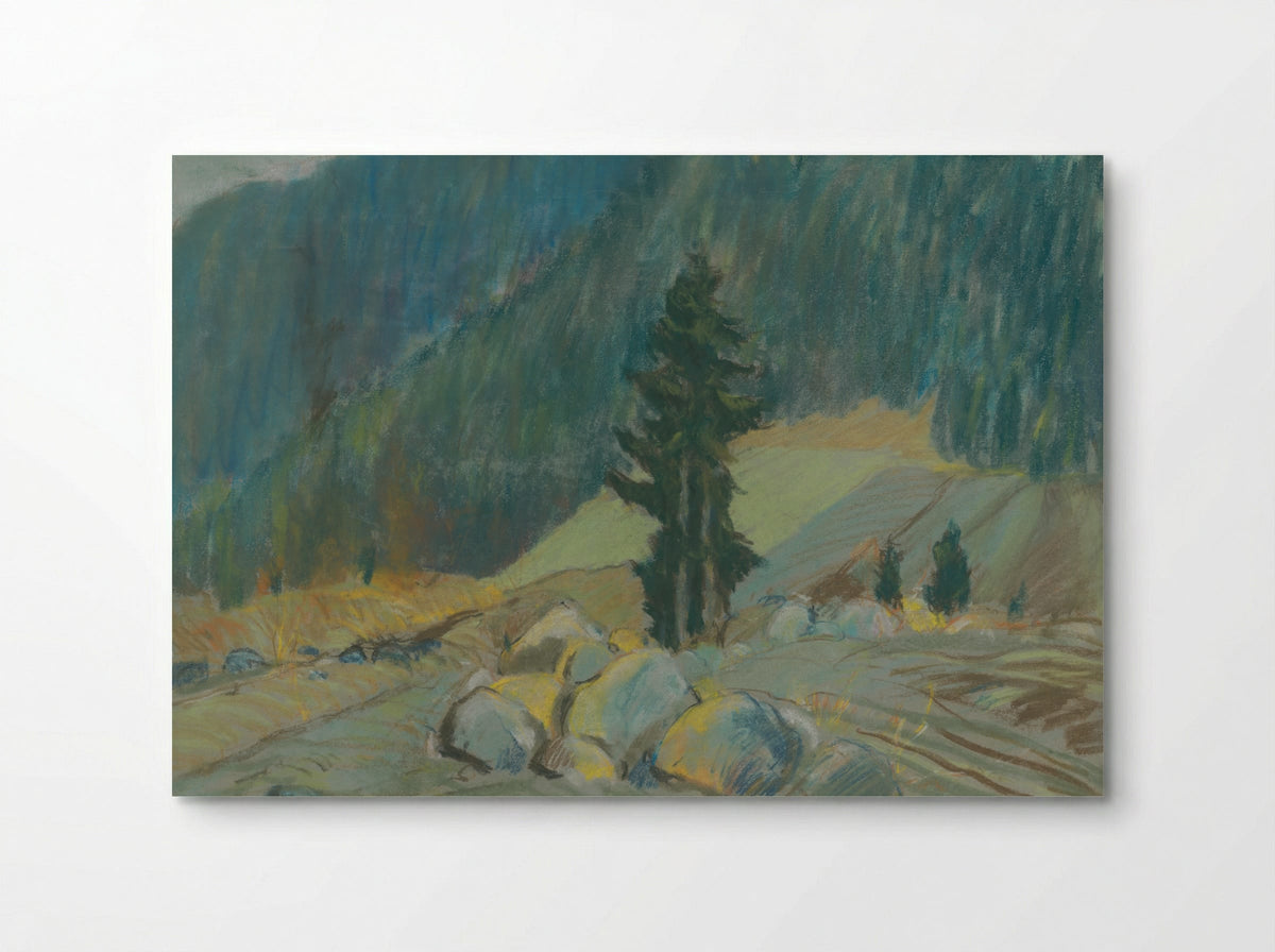 Mountain Brook Between Boulders - Zolo Palugyay - Poster