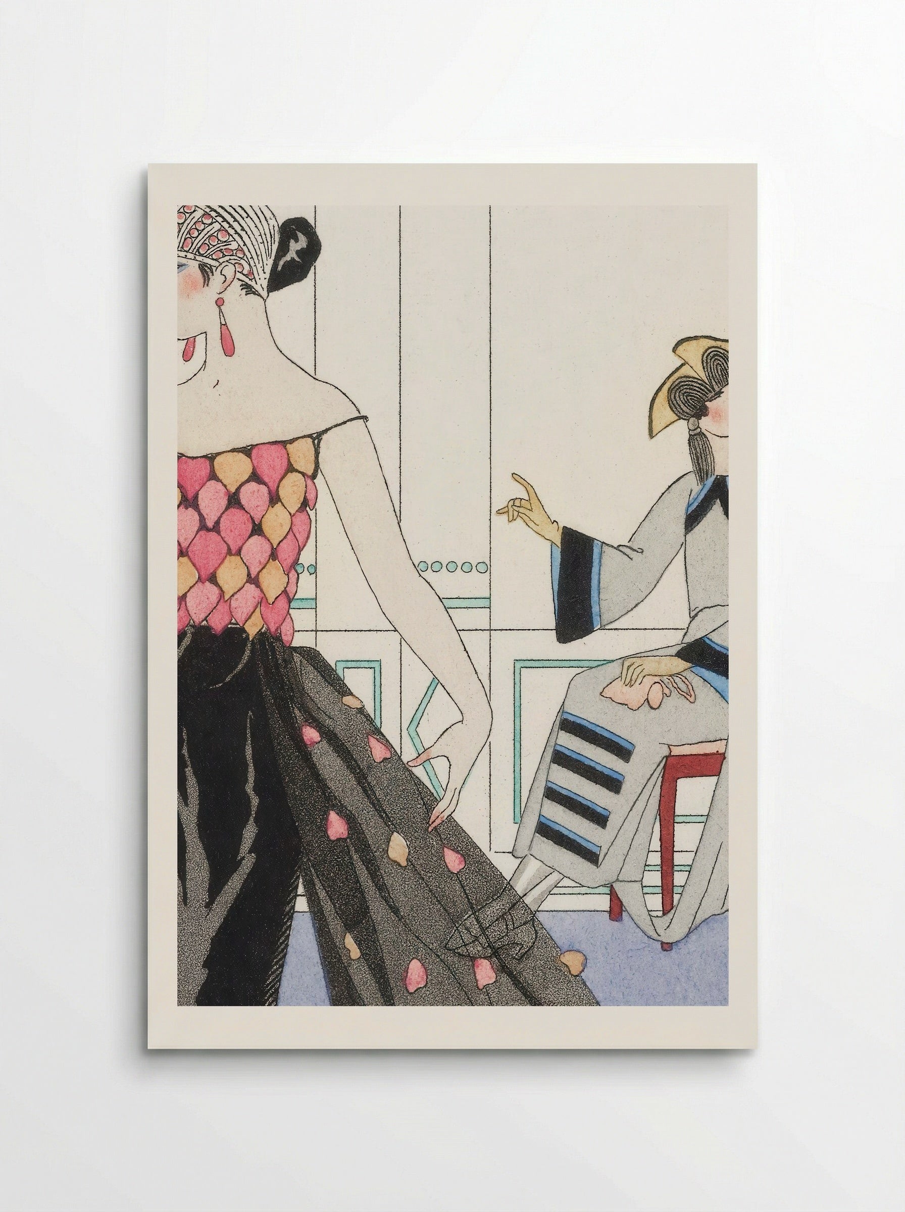 La Toilette Délicieuse - George Barbier - Poster