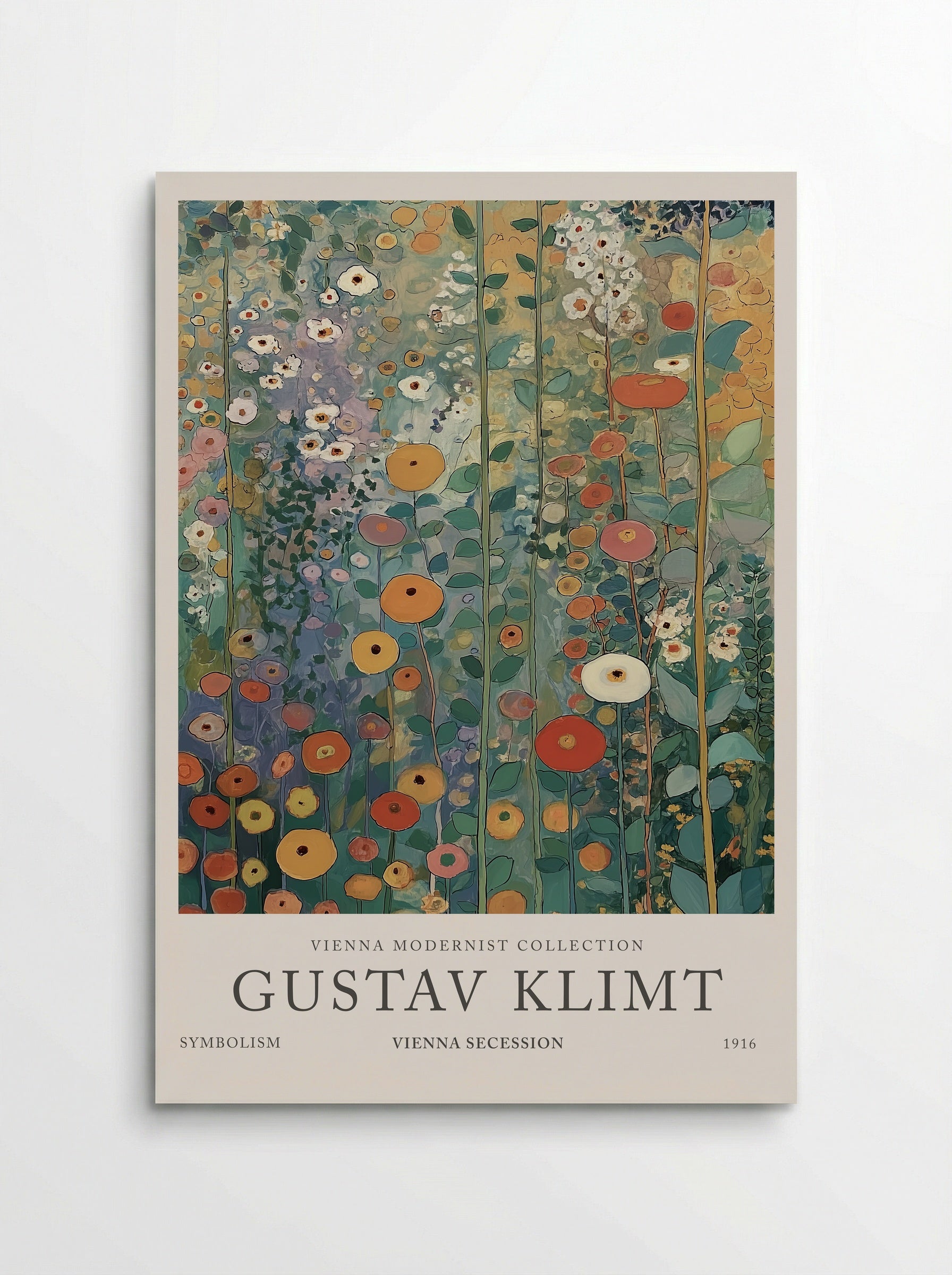 Verdant Garden Light - Gustav Klimt - Poster