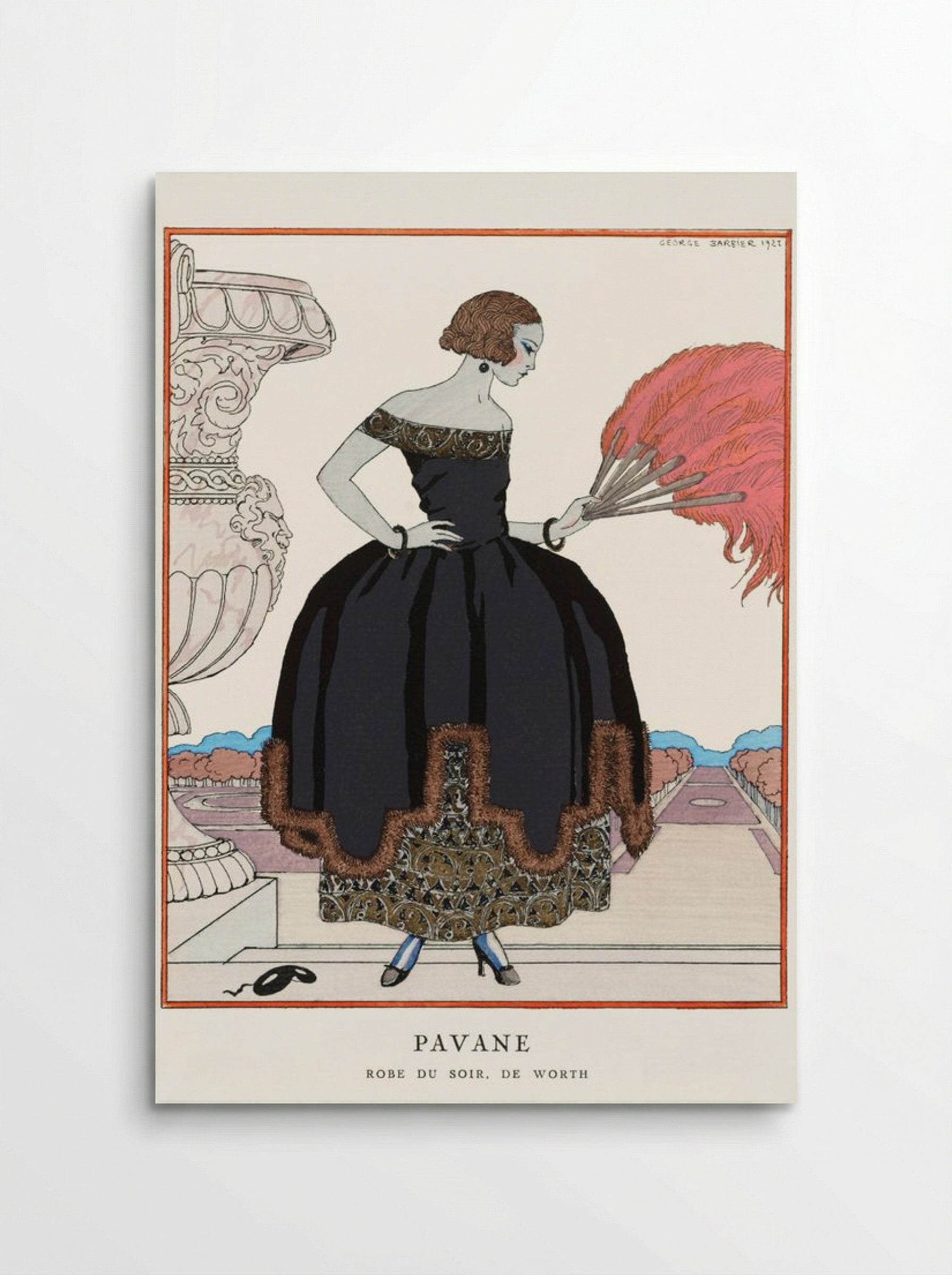 Pavane - George Barbier - Poster