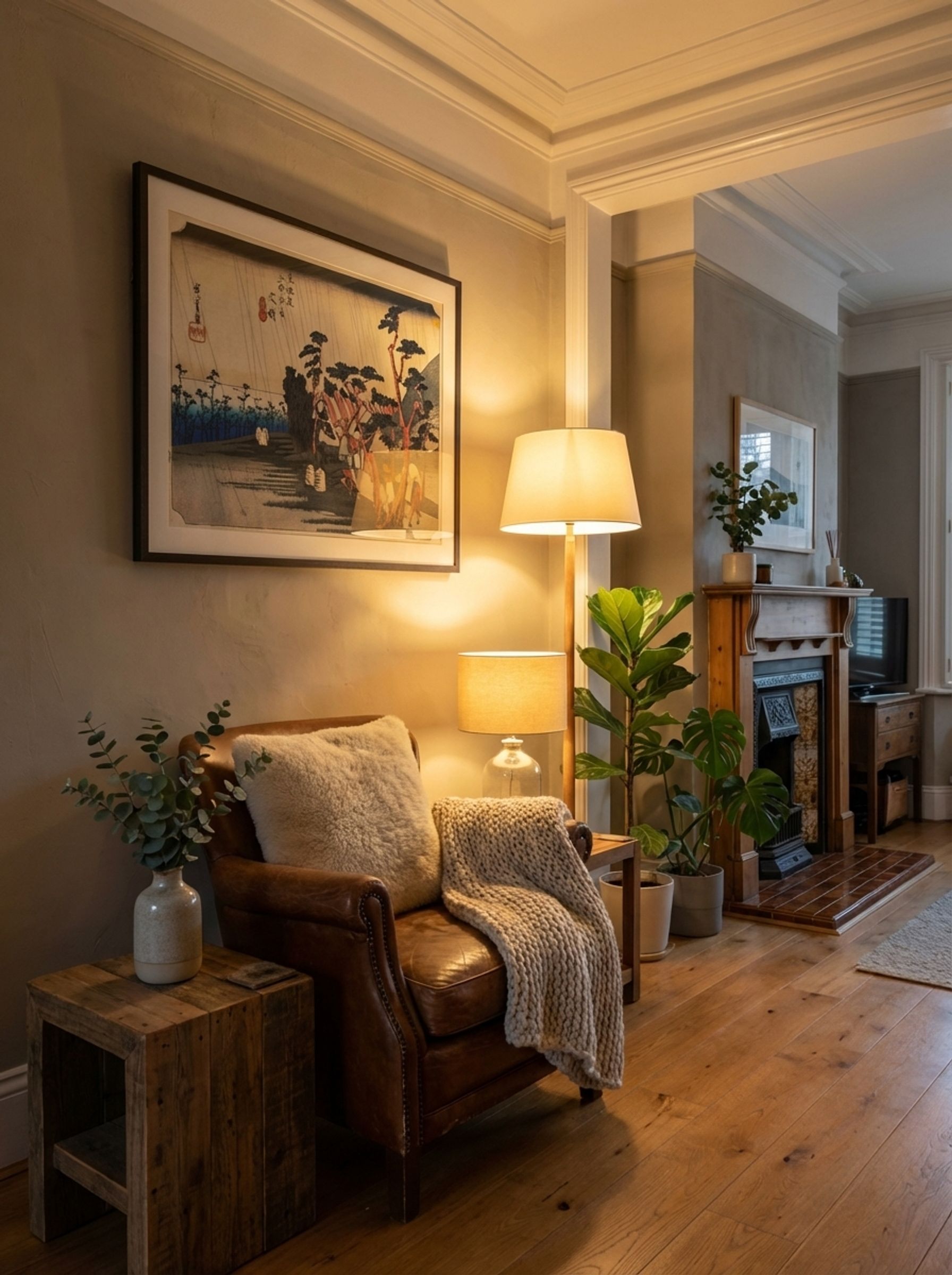 Oiso: Tora-ga-ame (Shower at Tora-ga-ame) - Utagawa Hiroshige - Lifestyle