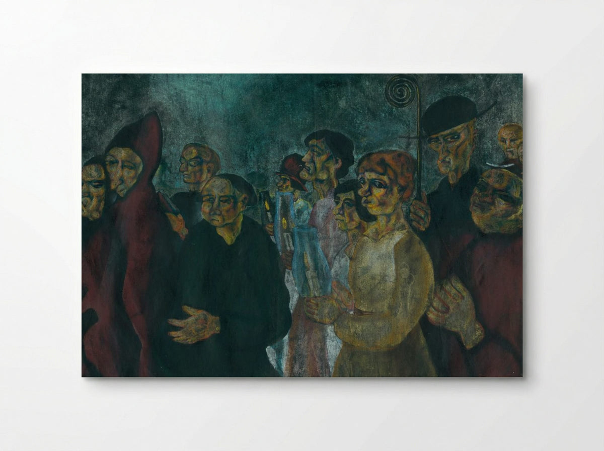 Procession of Virgins - Konstantin Bauer - Poster