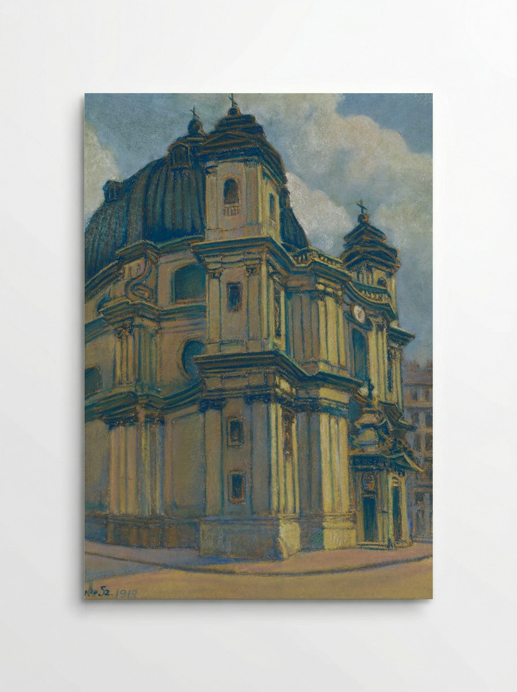 Church in Vienna - Konstantin Bauer - Poster