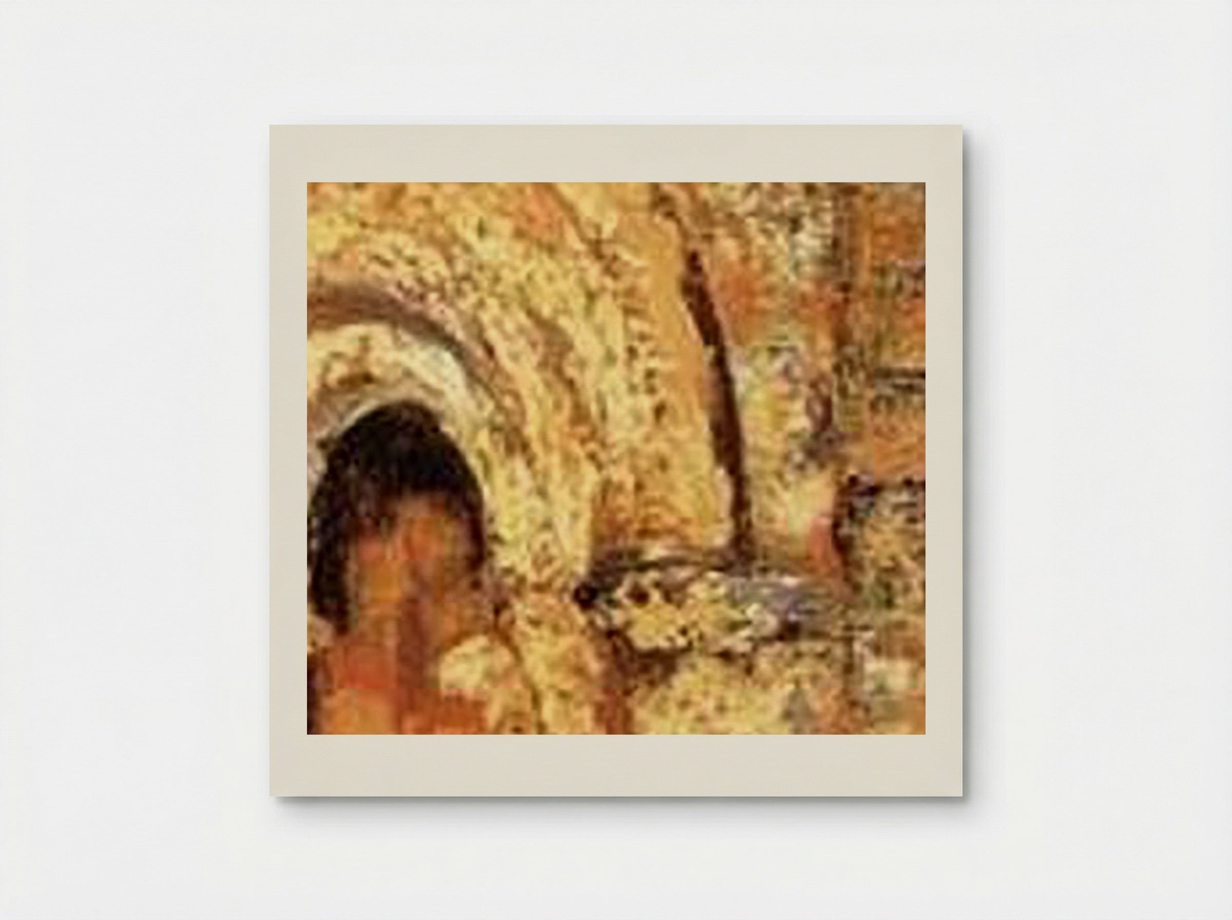 The Little Chapel Chancelade - Grant Wood - Poster