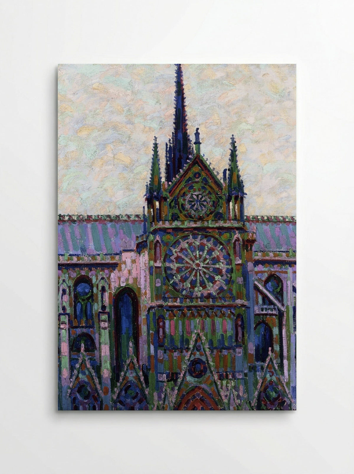 Notre Dame de Paris - Auguste Herbin - Poster