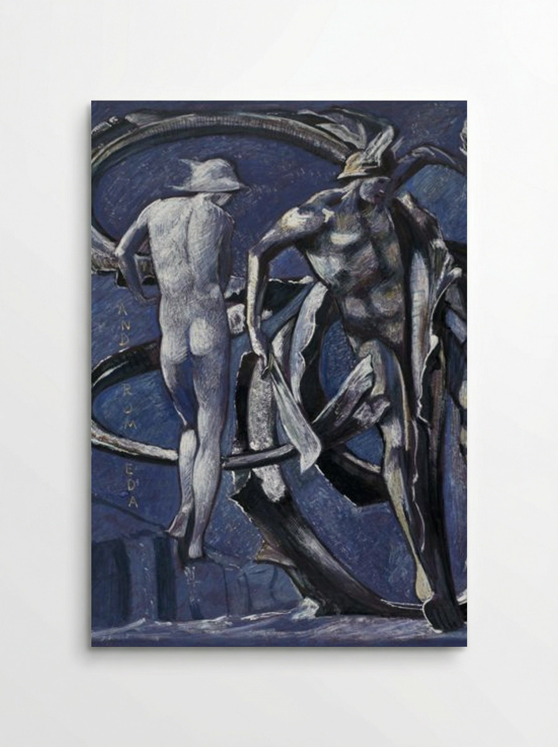 Study for 'Perseus and Andromeda: The Doom Fulfilled' - Edward Burne-Jones - Poster