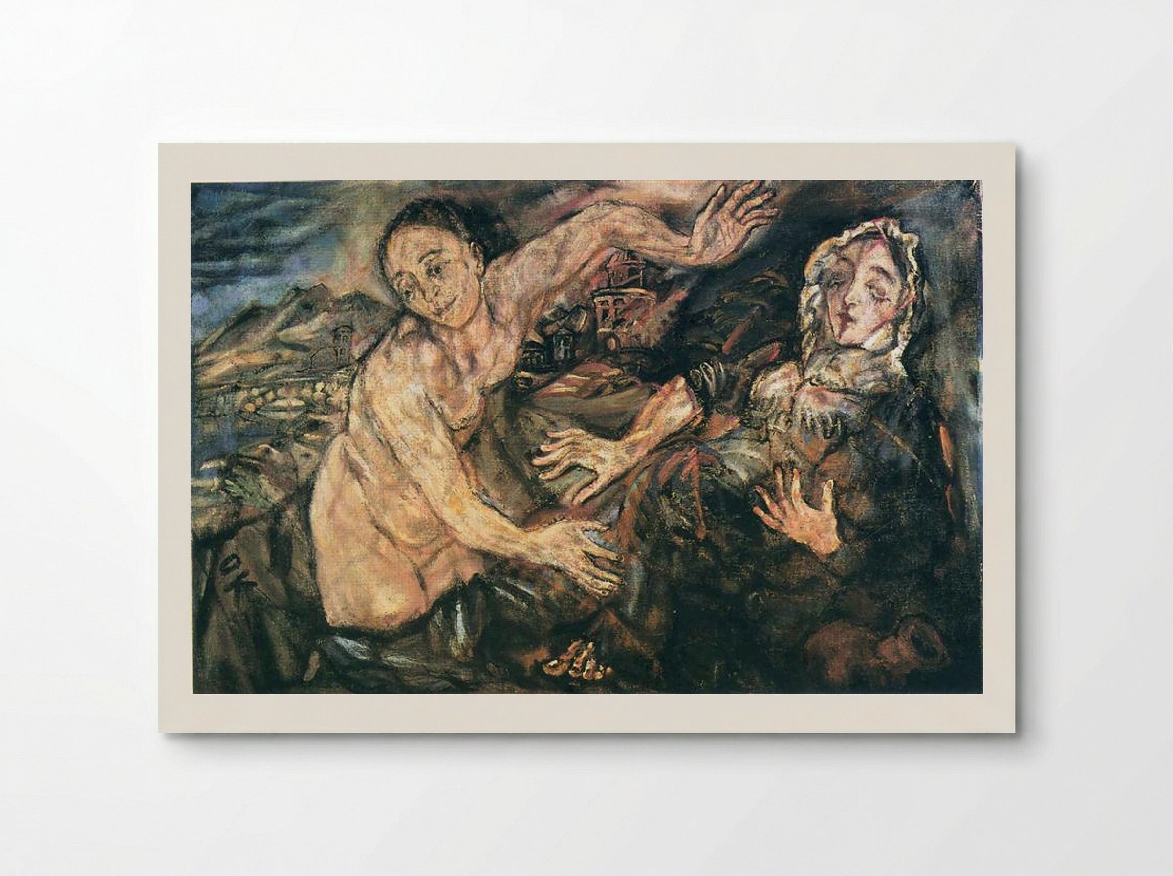 The Annunciation - Oskar Kokoschka - Poster
