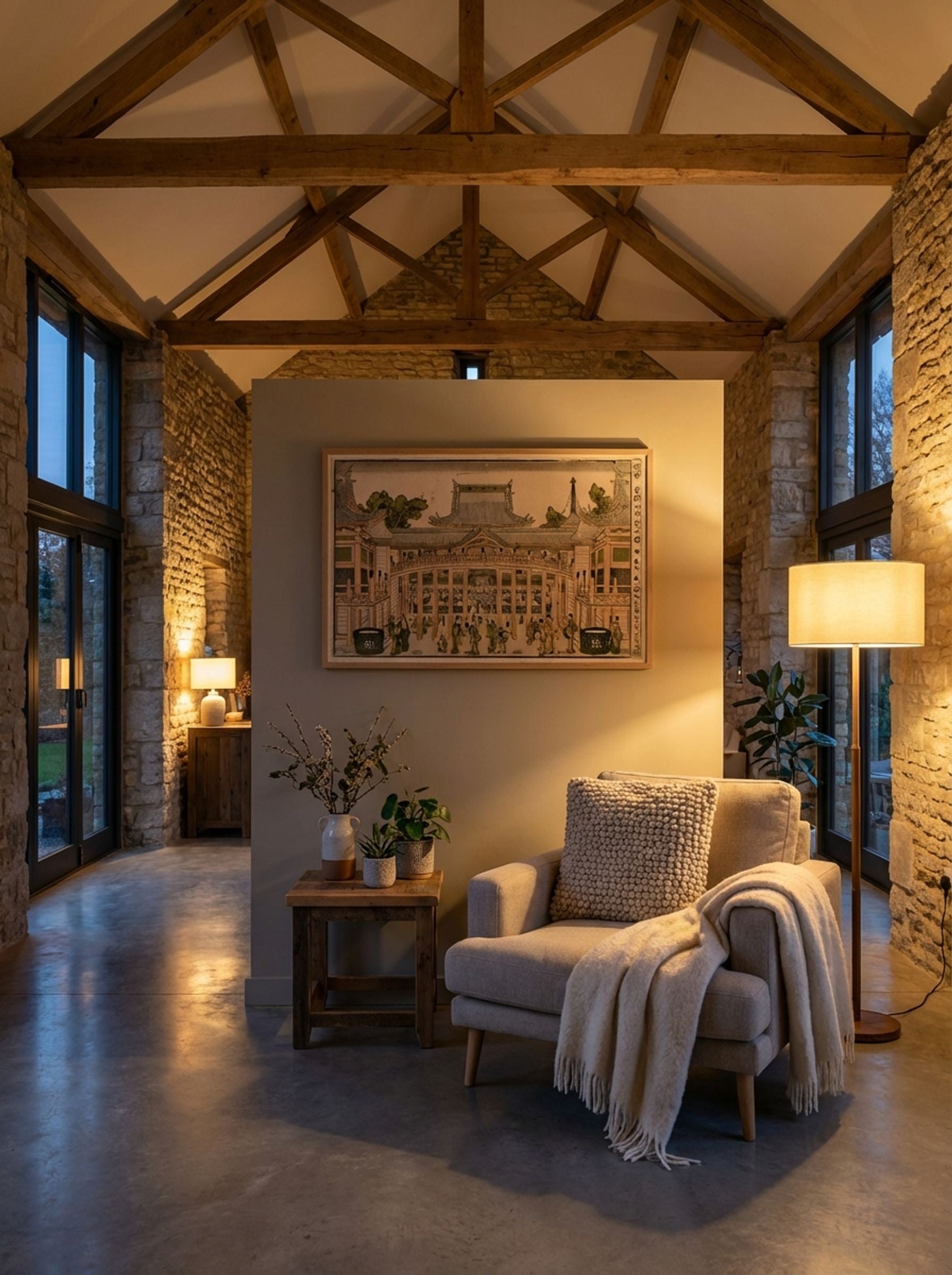 Inside the Courtyard of the Toeizan Temple at Ueno - Utagawa Toyoharu - Lifestyle