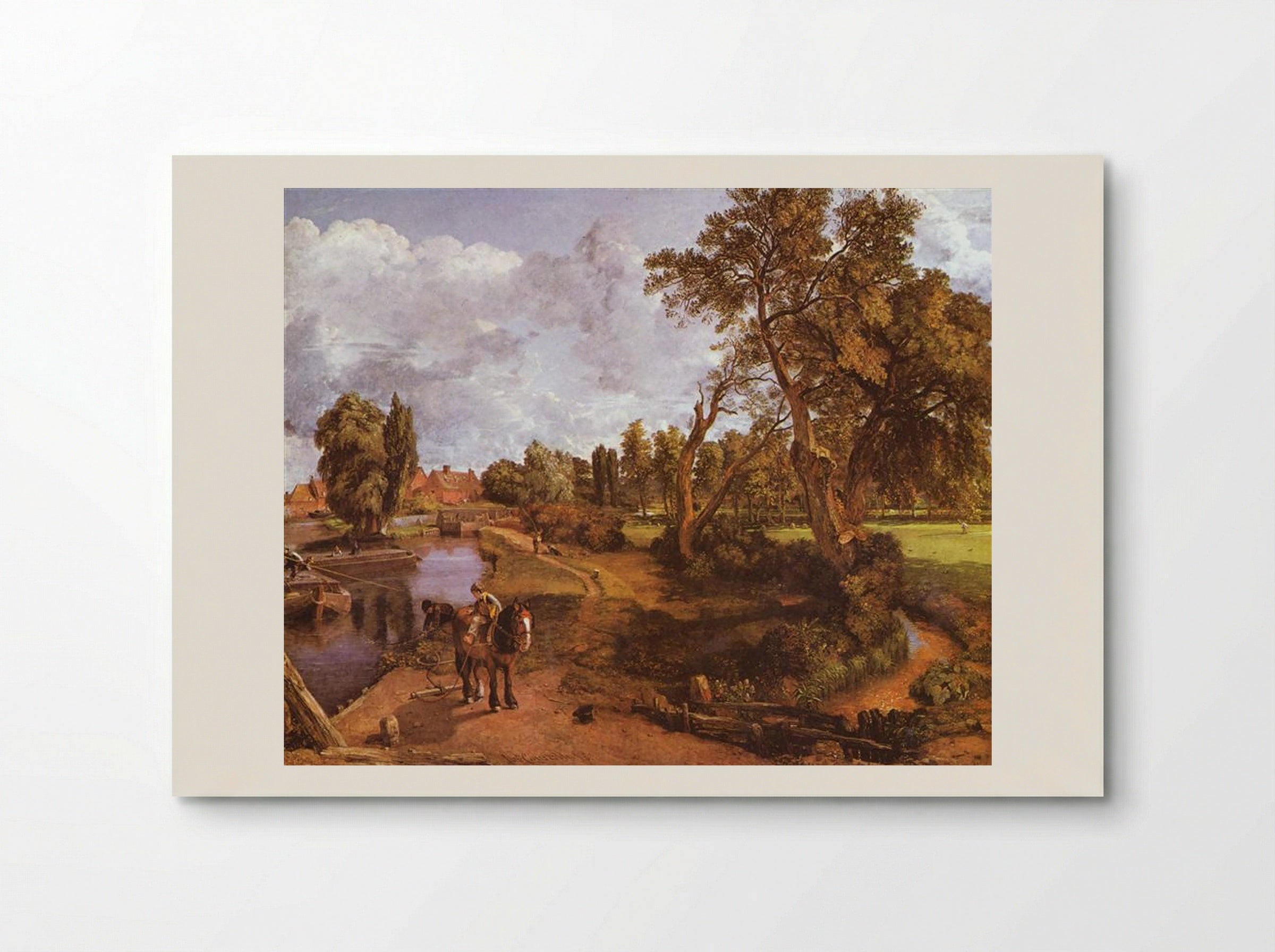 Flatford Mill - John Constable - Poster