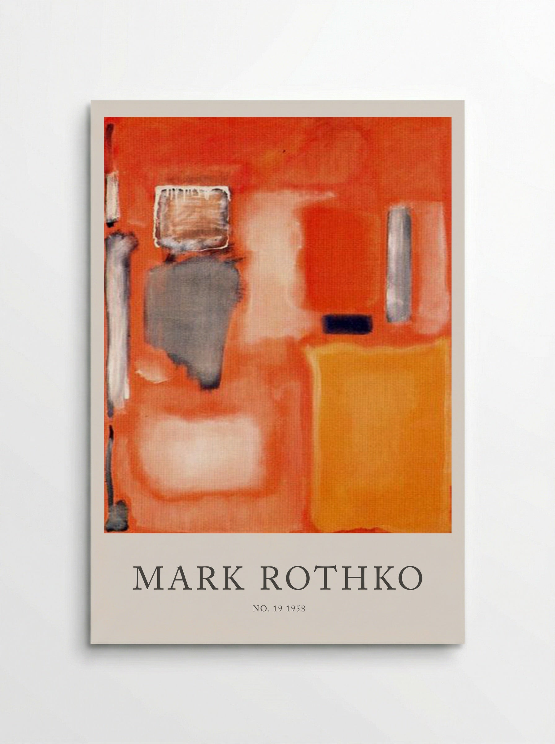 No. 19 - Mark Rothko - Poster